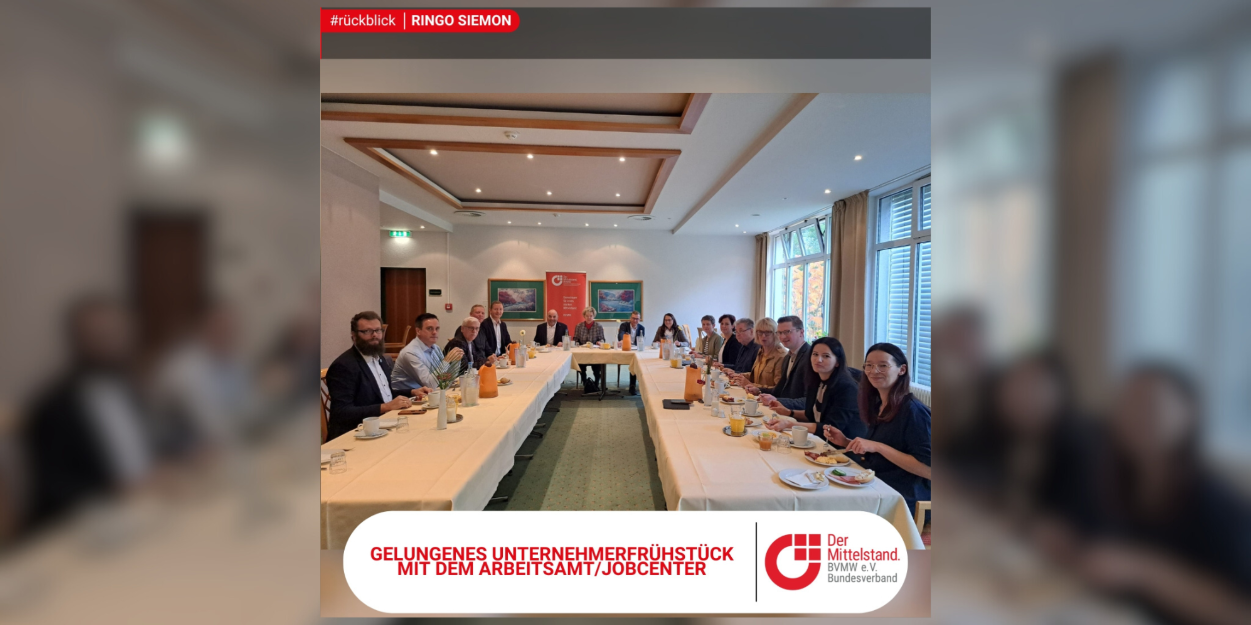 Unternehmerfrühstück Ringo Siemon