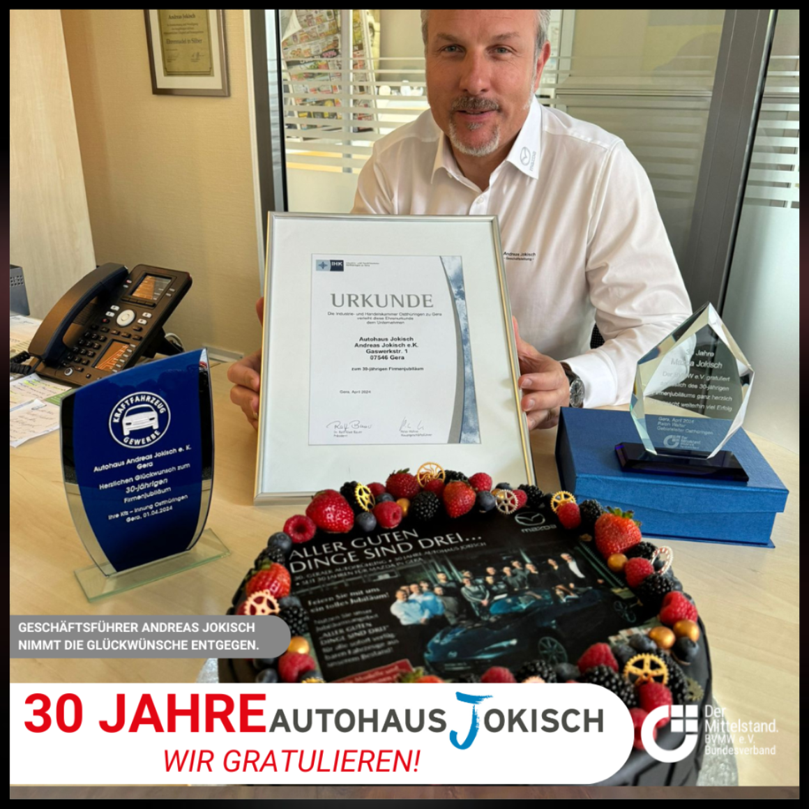 30 Jahre Autohaus Jokisch