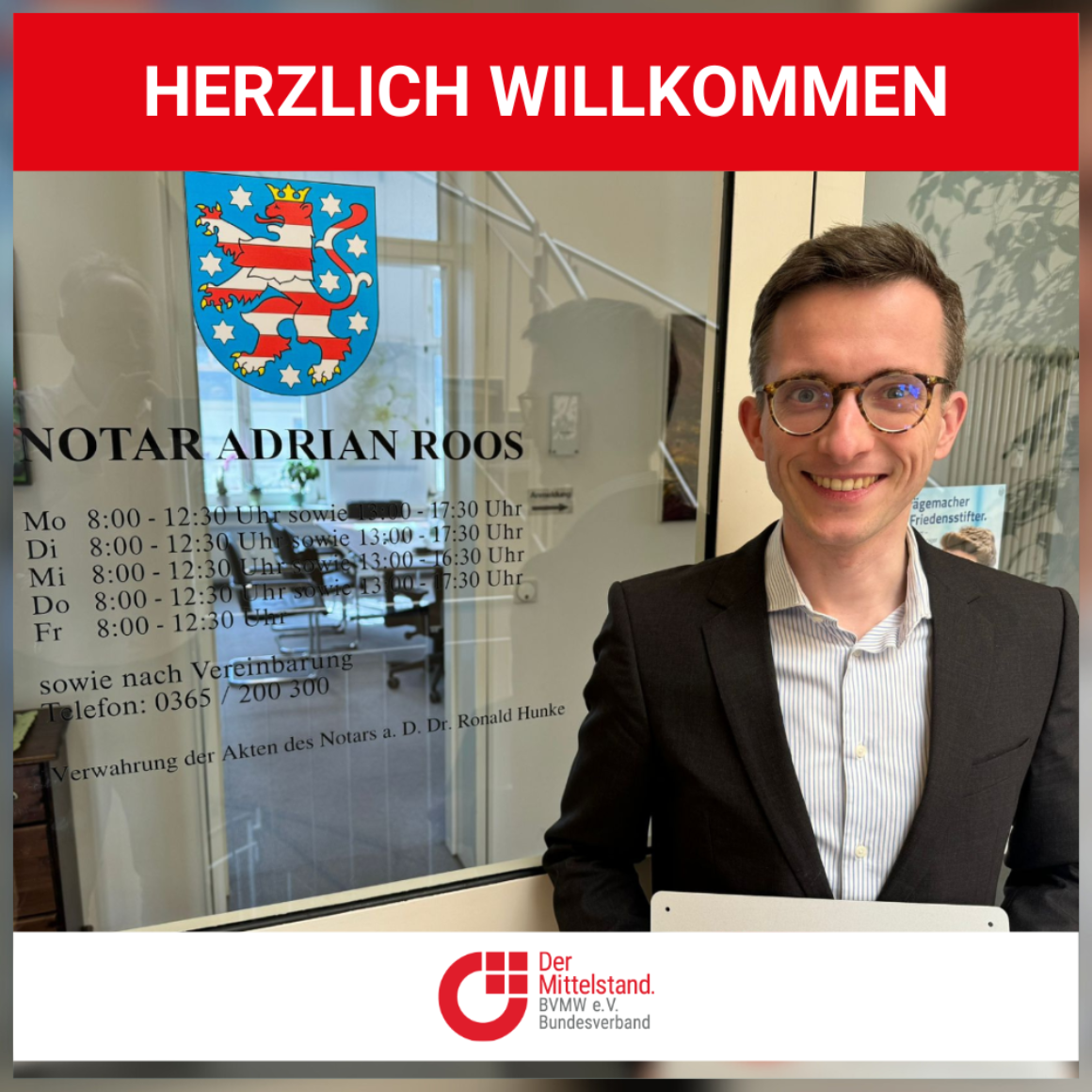 HW Adrian Roos - Notar in Gera