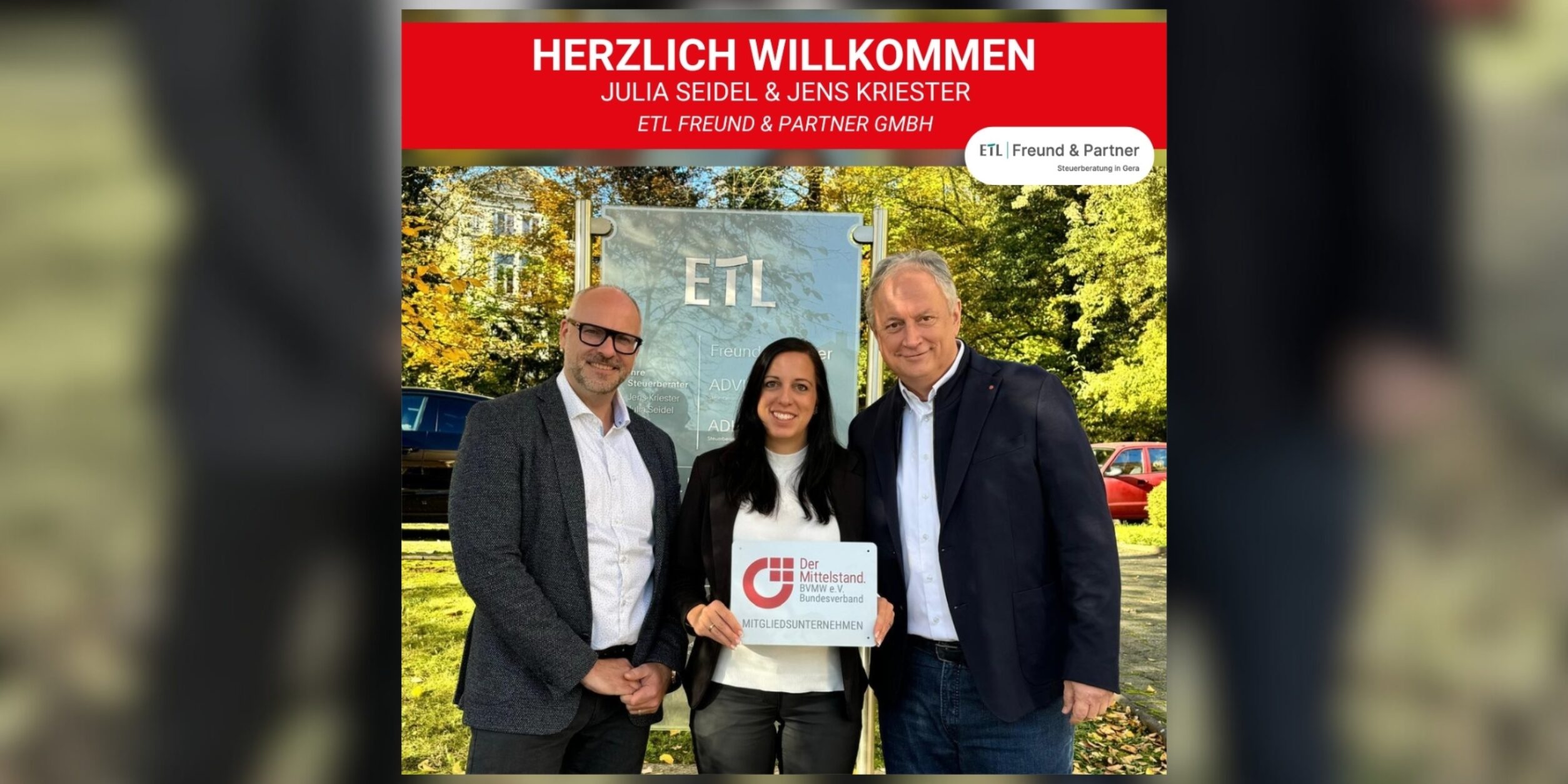 Herzlich willkommen ETL Freund und Partner GmbH