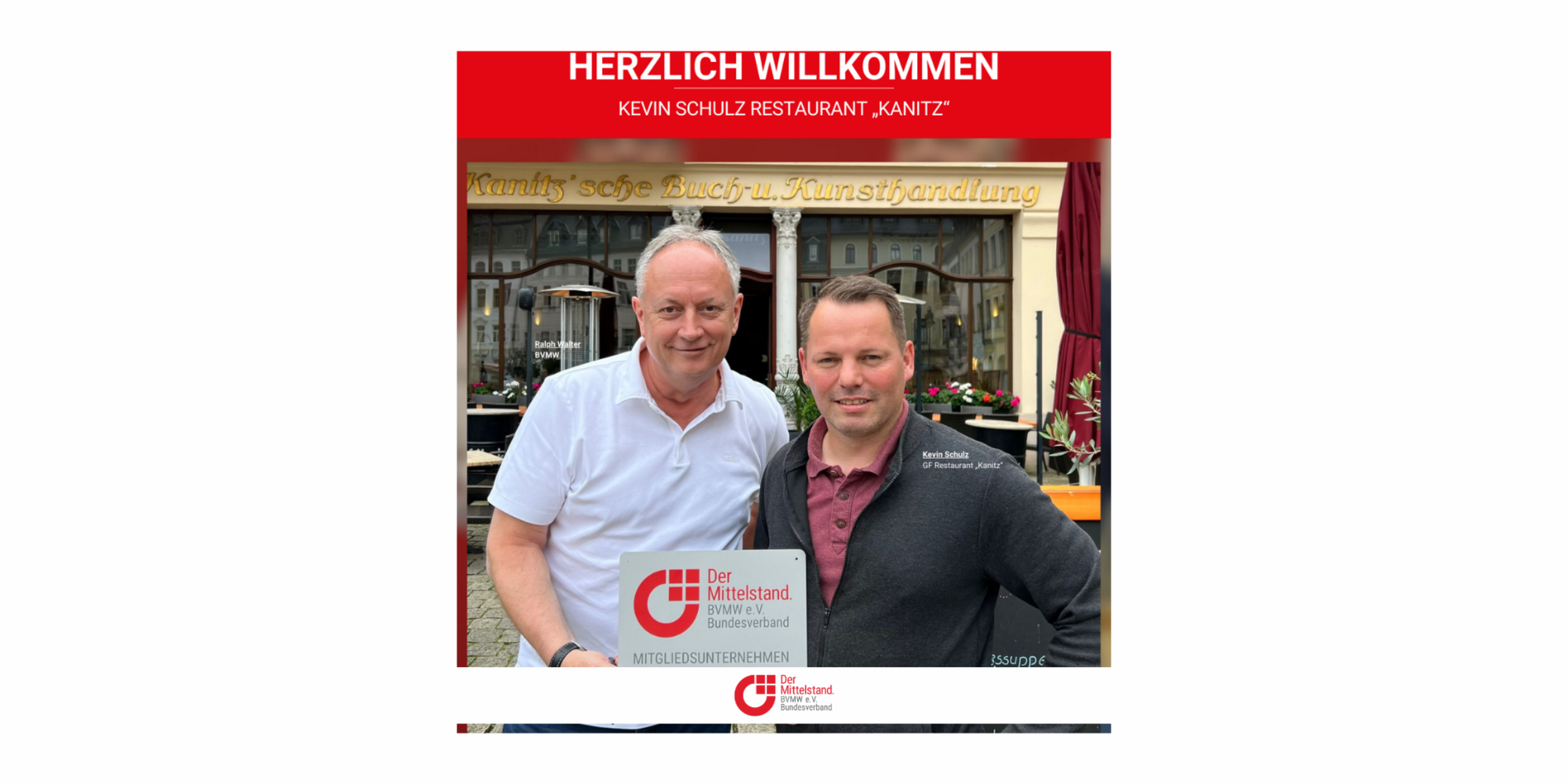 Kevin Schulz Restaurant Kanitz Blog