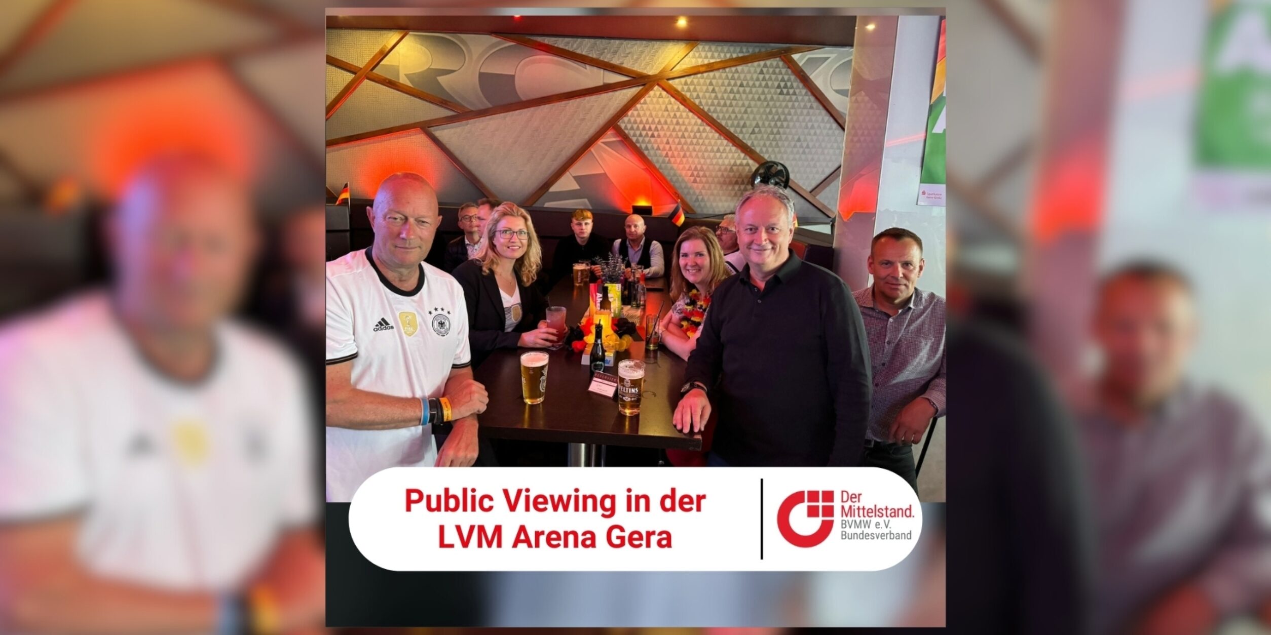 Public Viewing in der LVM Arena Gera