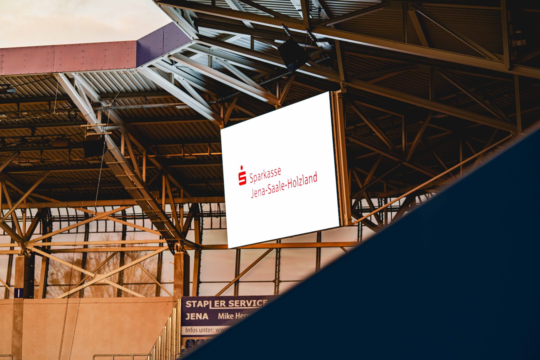 IMPULSE NIGHT 2025: ANZEIGETAFEL IM STADION FC CARL ZEISS JENA