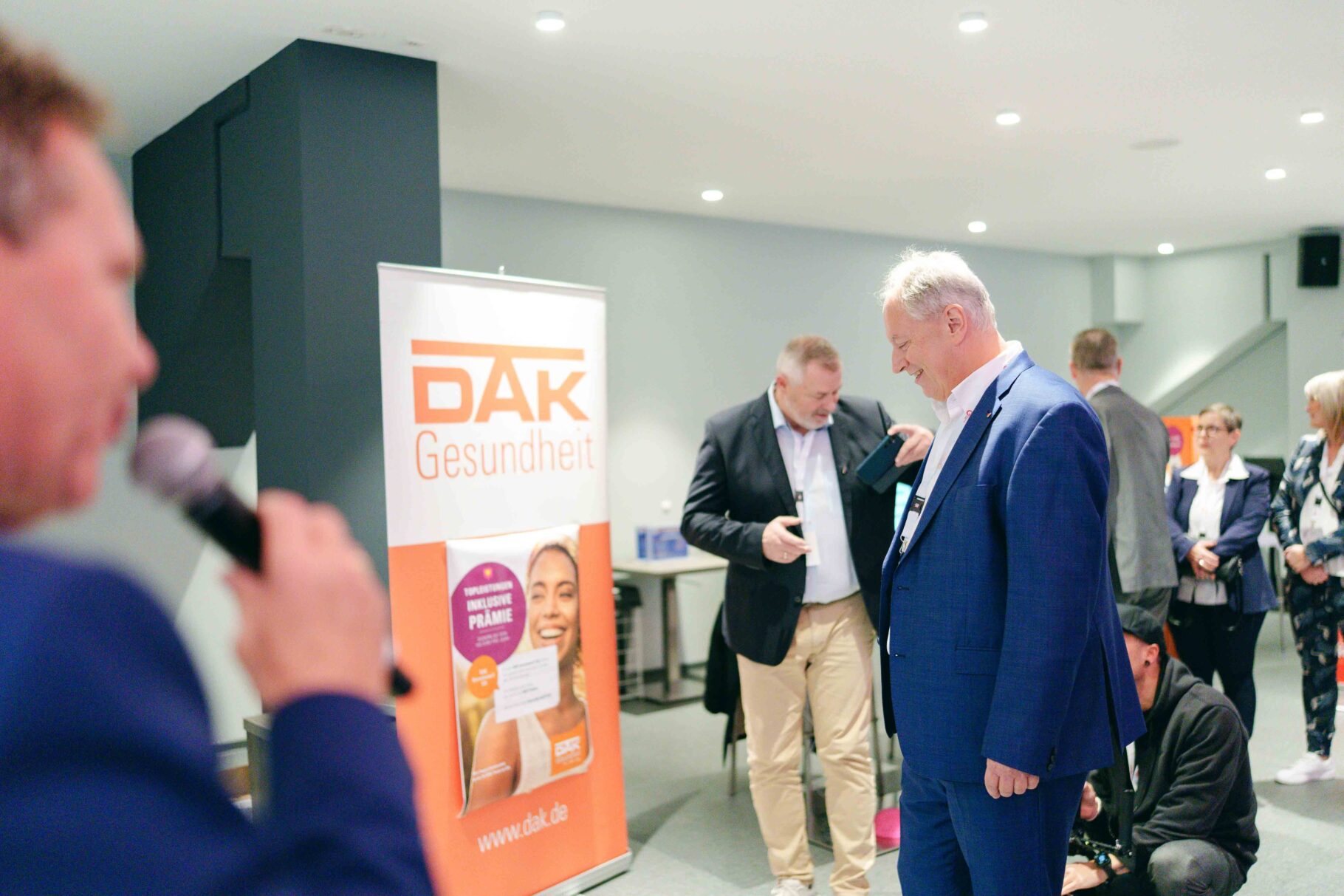 Auch Ralph Walter ließ sich den Spaß nicht nehmen