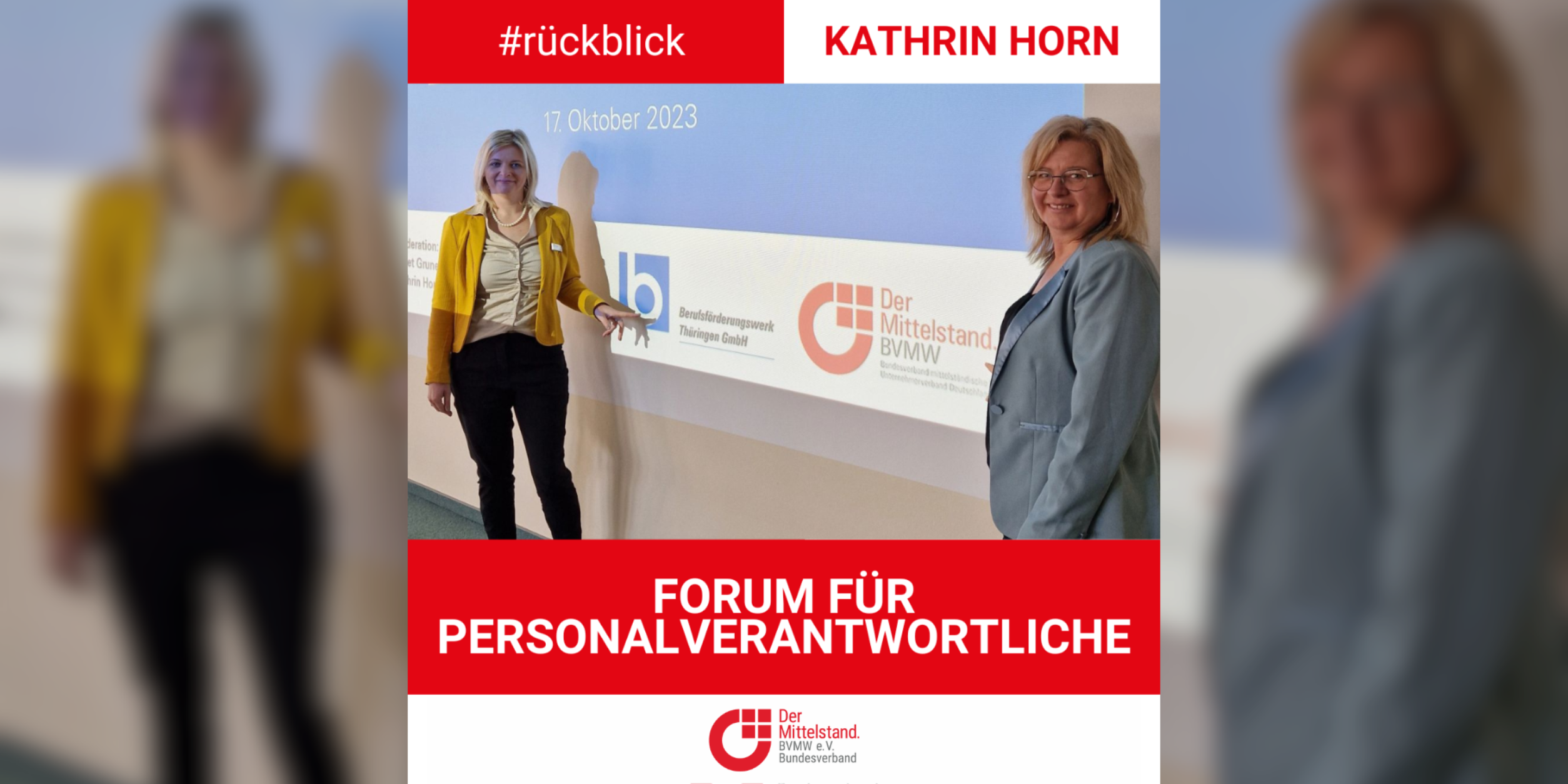 Rückblick Forum für Personal Kathrin Horn