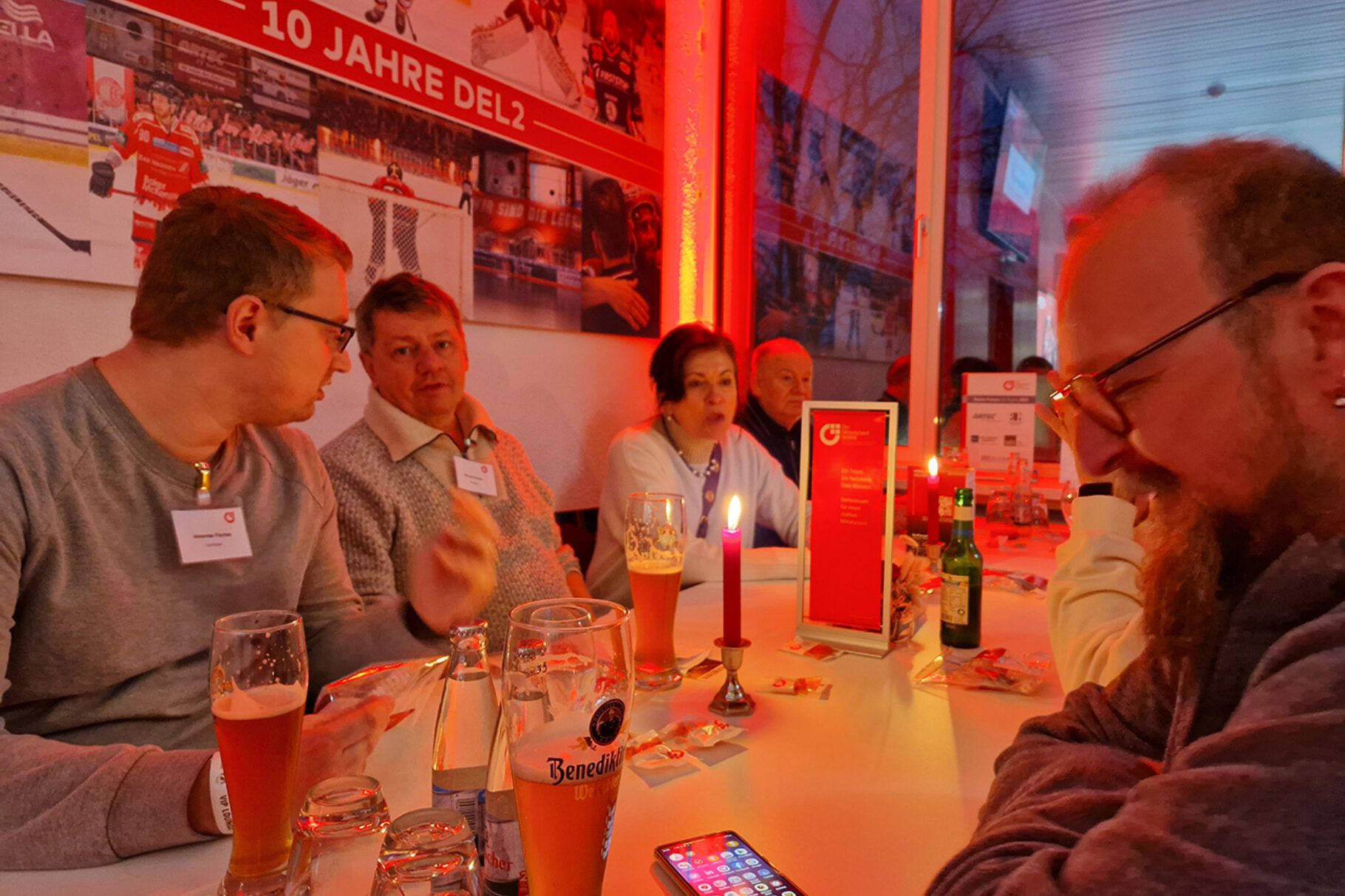 Großartiger VIP Unternehmerabend bei EC Bad Nauheim