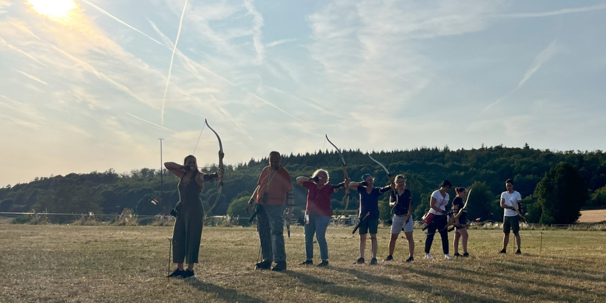 Höre auf zu zielen, dann findet der Pfeil sein Ziel.