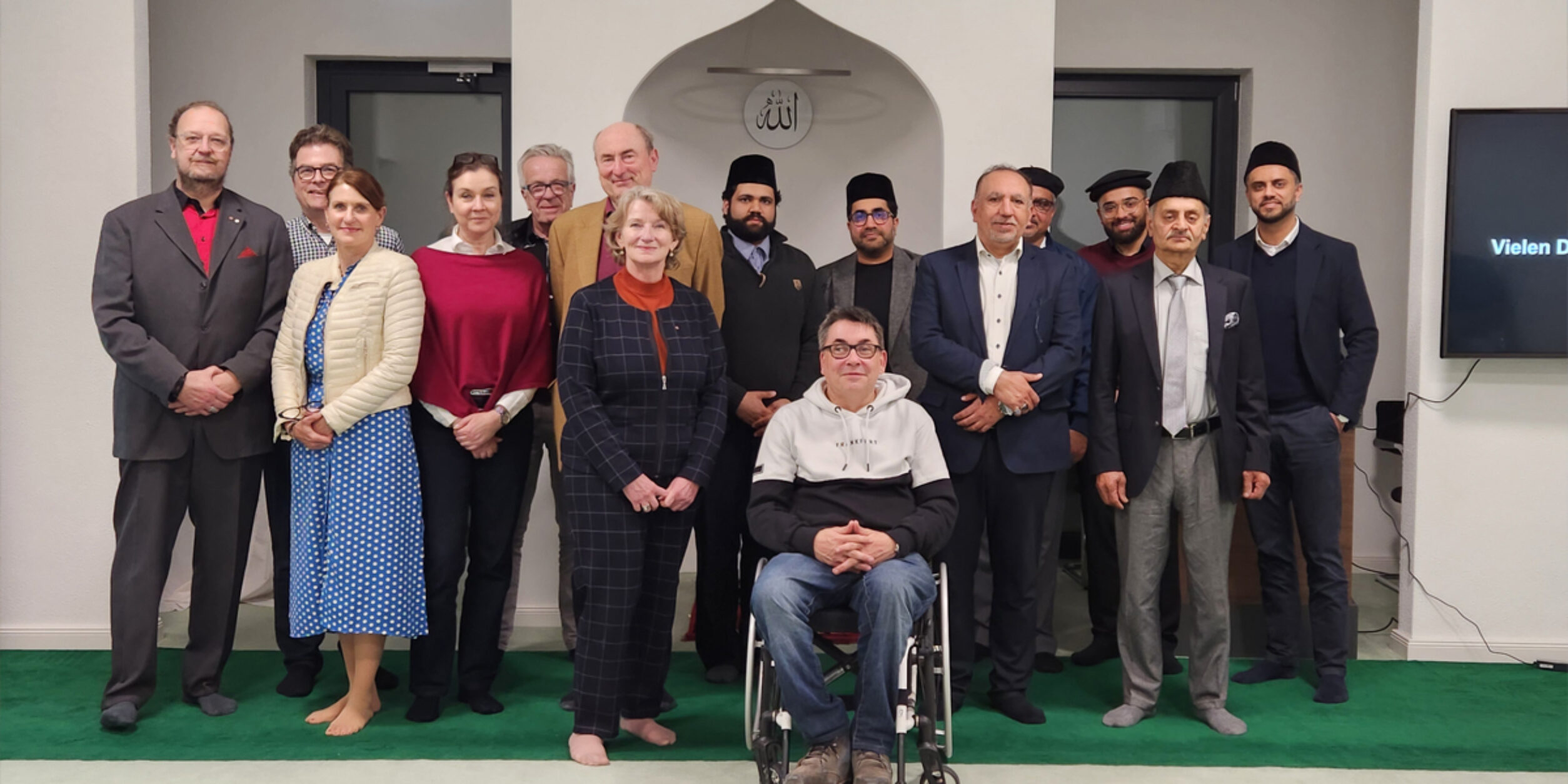 Unternehmer im Dialog mit der Ahmadiyya Gemeinde in Florstadt