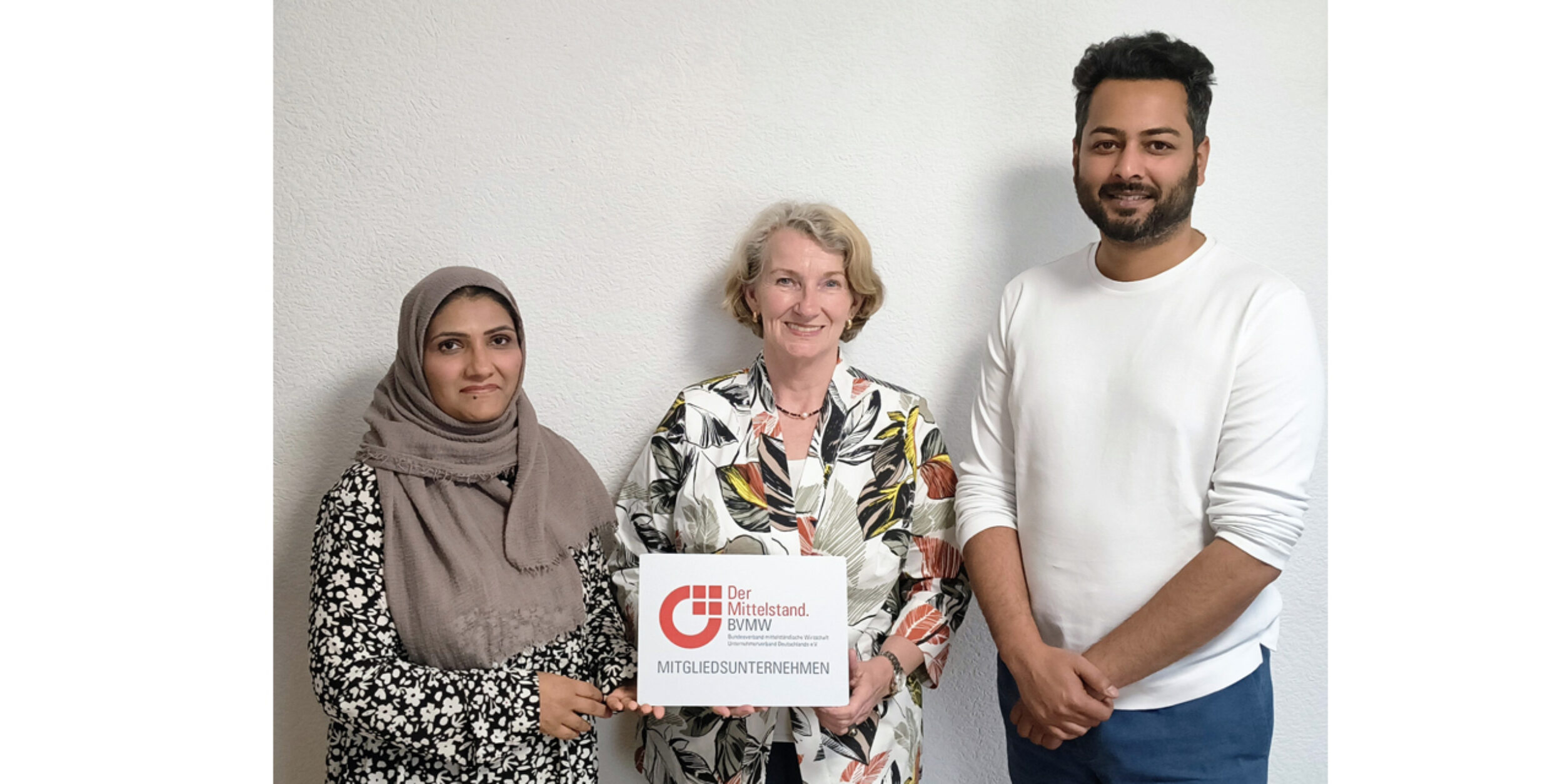 Herzlich willkommen im BVMW: Robina Shaheen und Masroor Saquib – Saquib & Shaheen Consulting, Florstadt