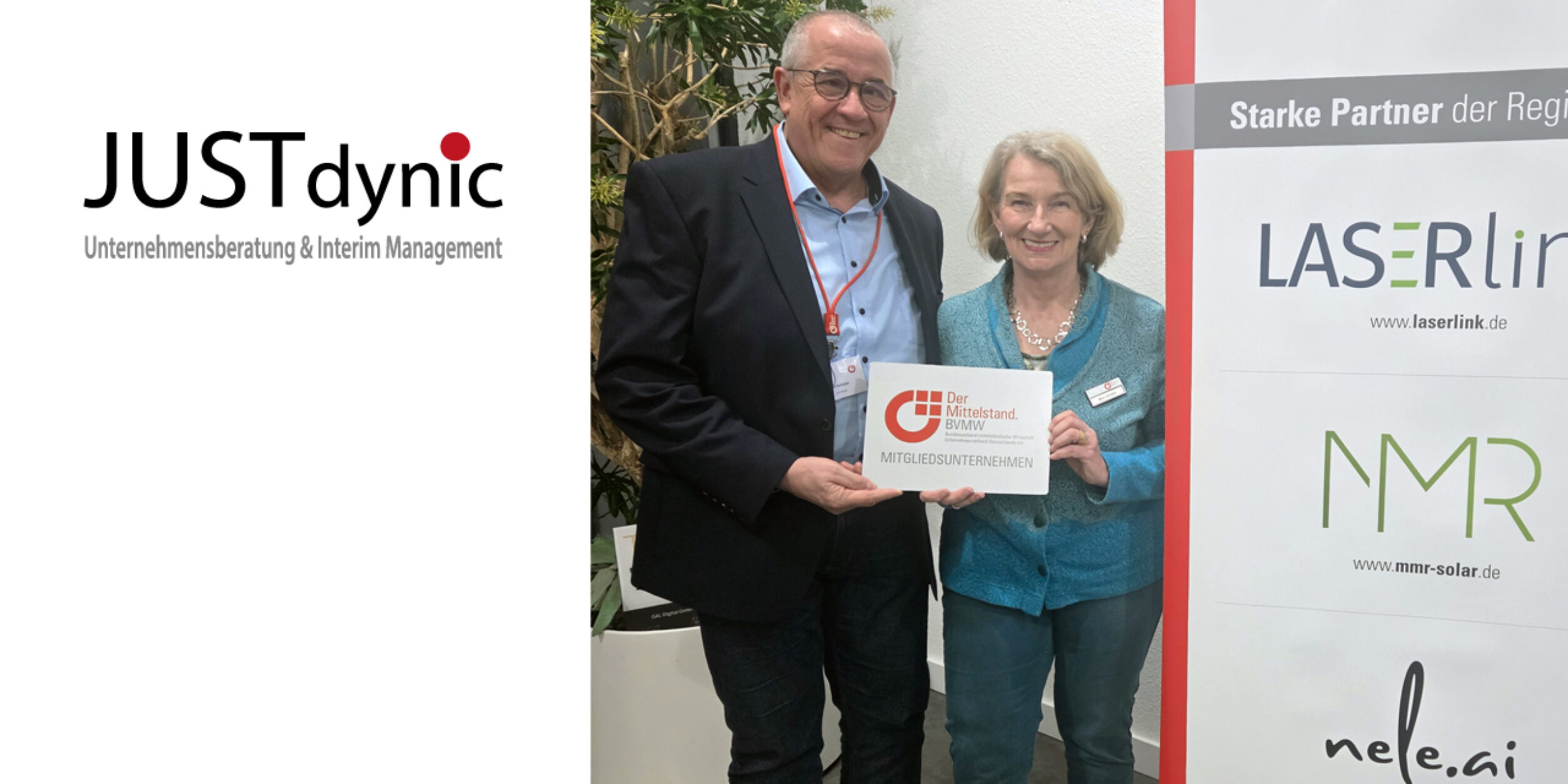 Herzlich willkommen im BVMW: Ralf Scheller – JUST dynic, Mücke