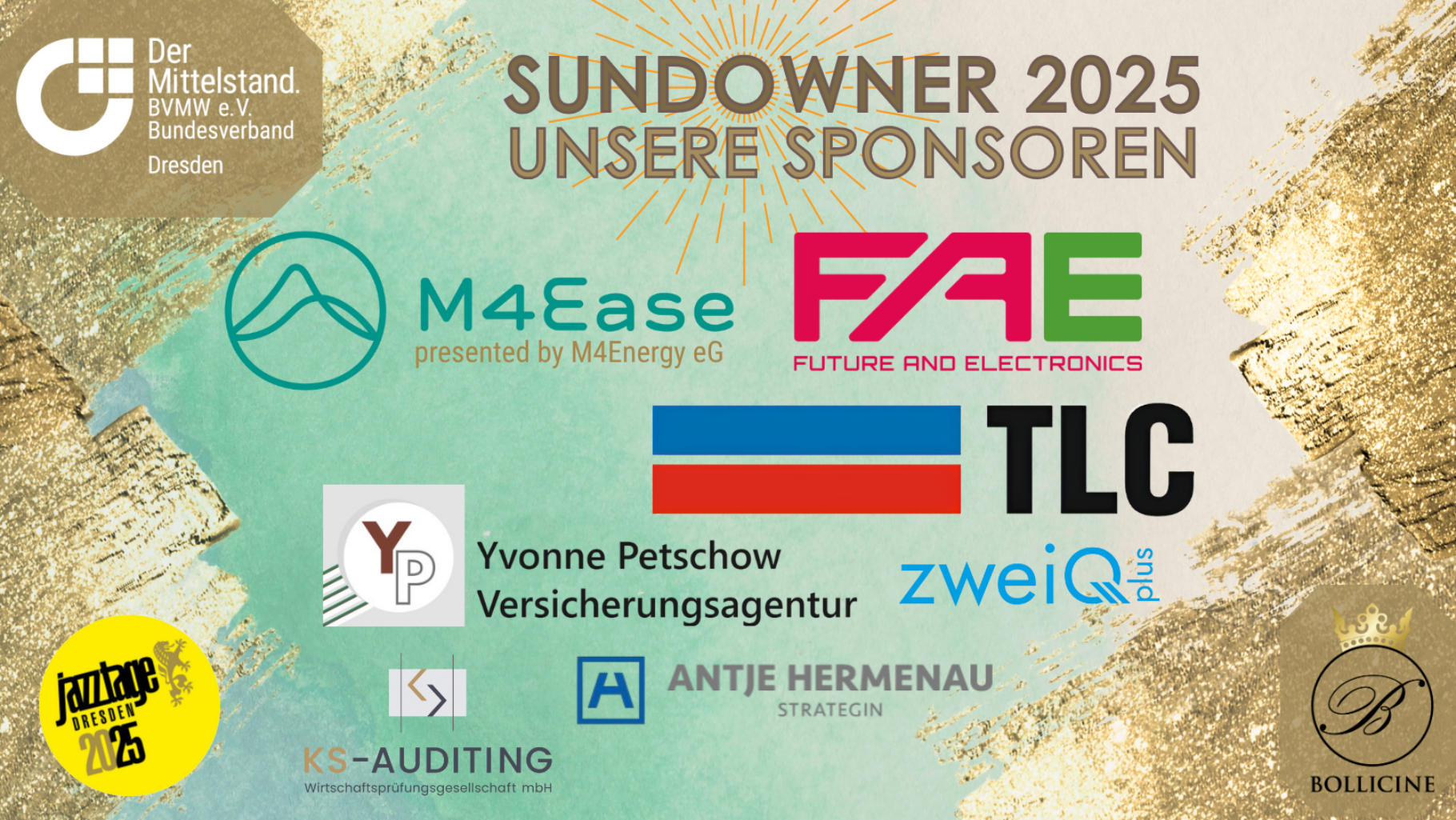 Das sind unsere Sponsoren des Sundowner 2025