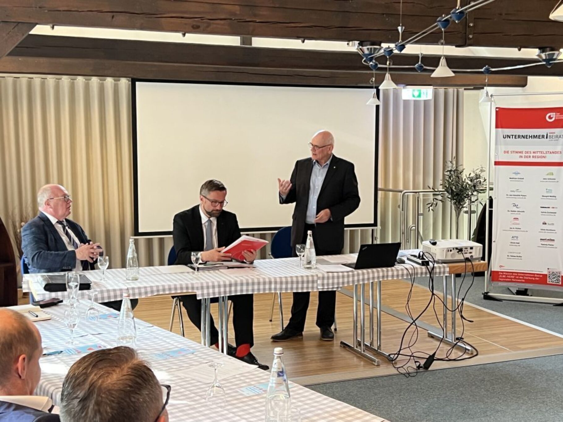 Treffen der Hidden Pearls mit dem sächsischen Wirtschaftsminister Martin Dulig