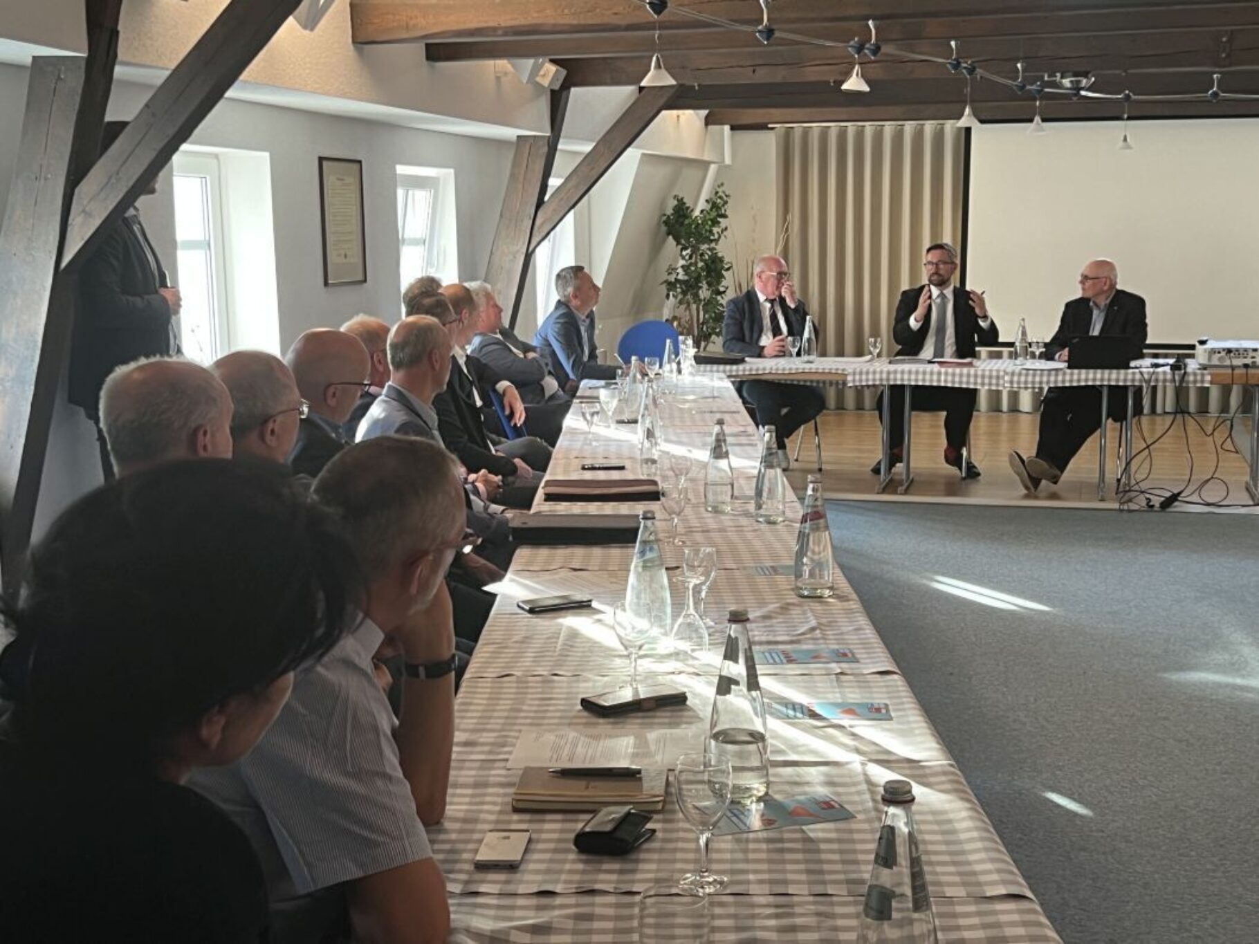 Treffen der Hidden Pearls mit dem sächsischen Wirtschaftsminister Martin Dulig