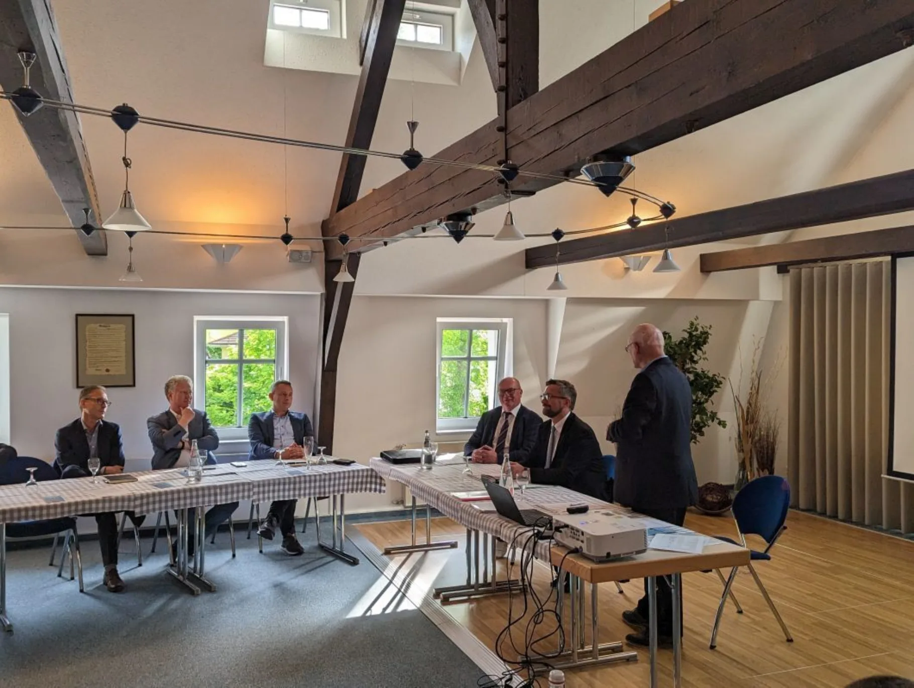 Treffen der Hidden Pearls mit dem sächsischen Wirtschaftsminister Martin Dulig