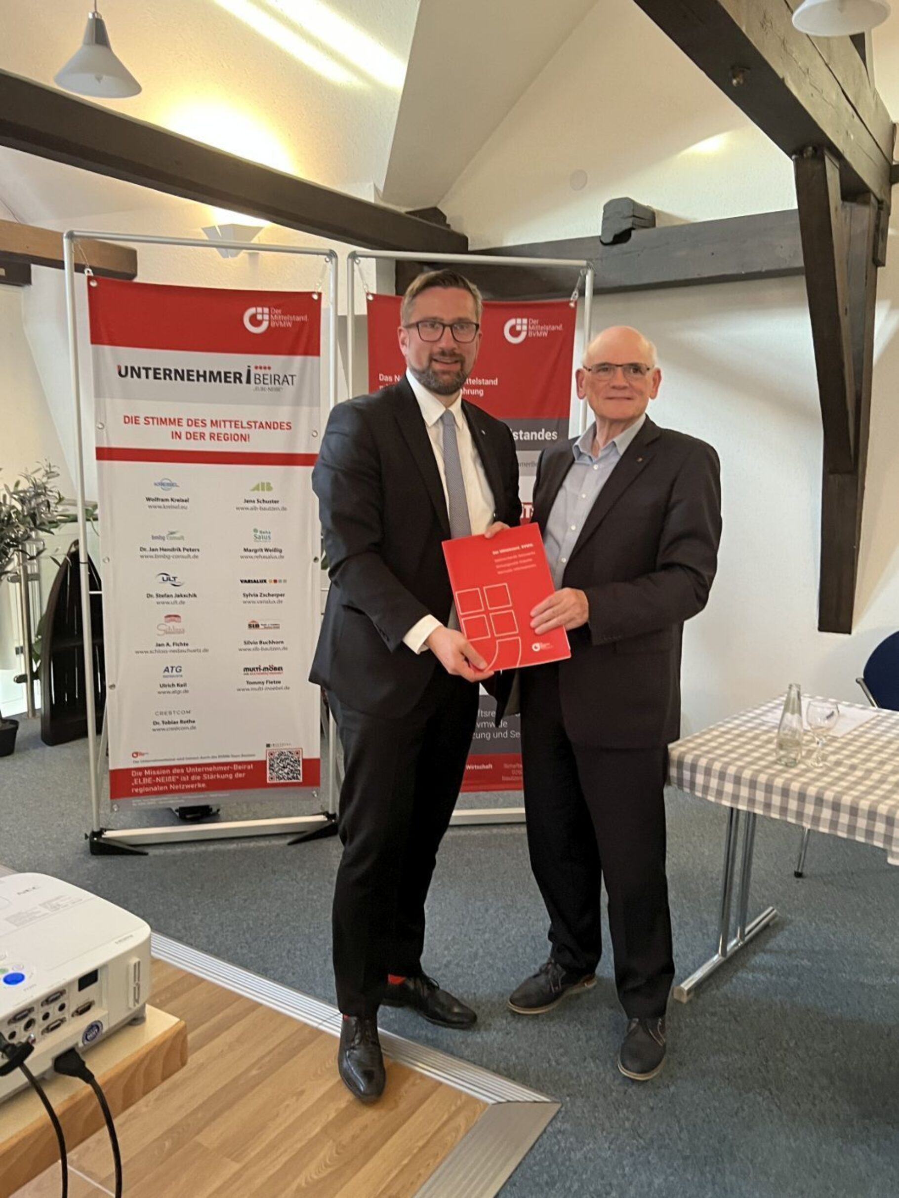 Treffen der Hidden Pearls mit dem sächsischen Wirtschaftsminister Martin Dulig