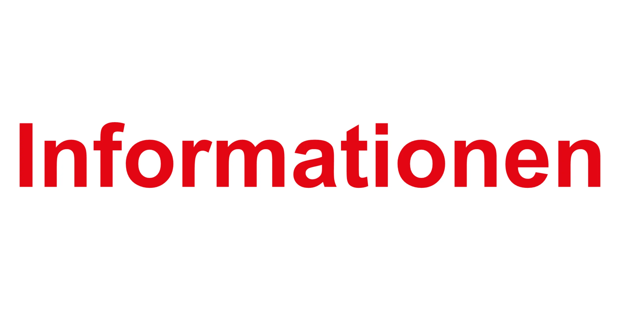Informationen