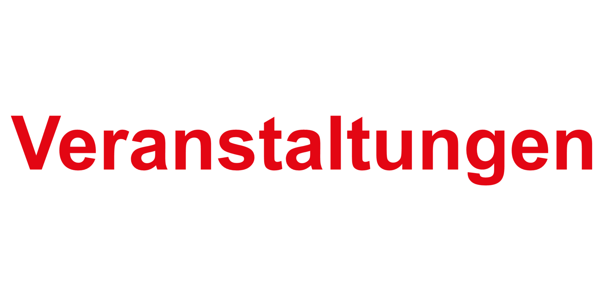 Veranstaltungen