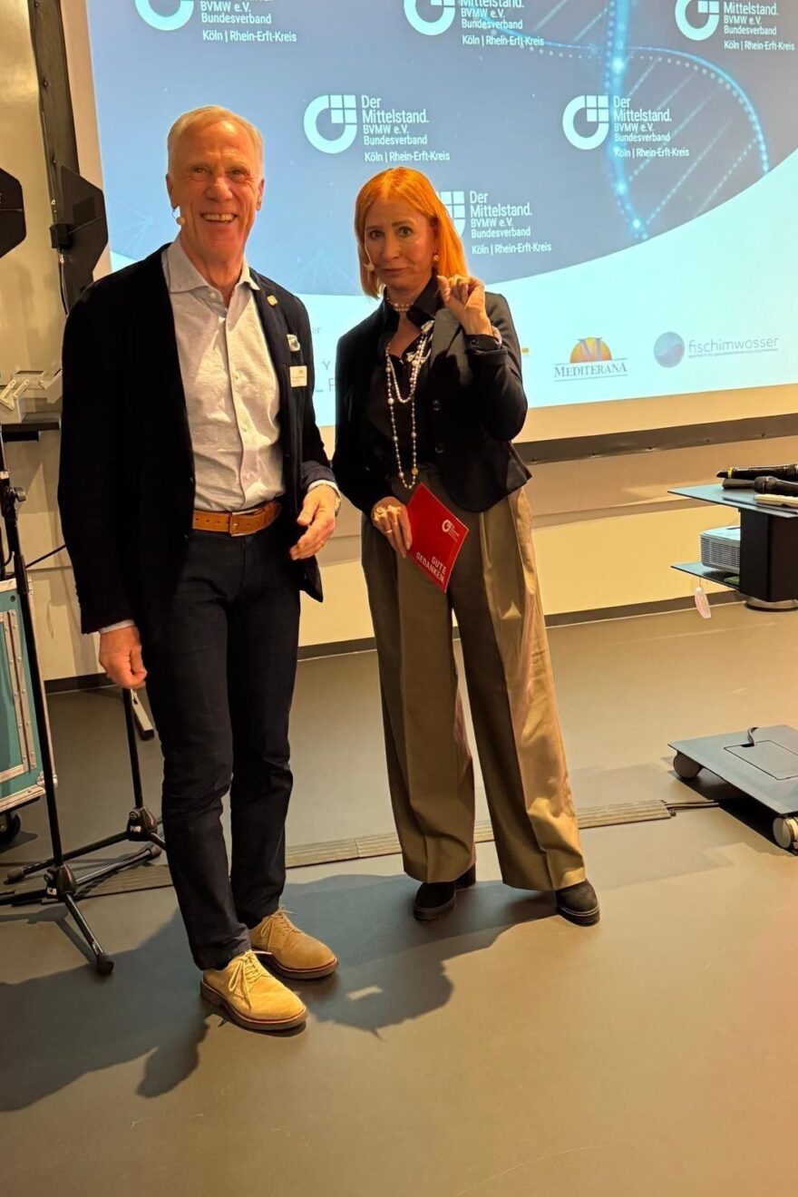 Margit Schmitz mit Ingo Froböse