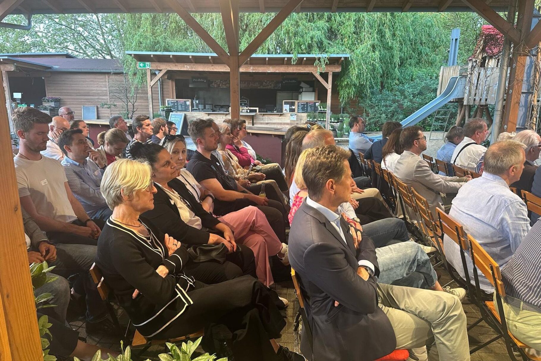 Publikum von der Seite