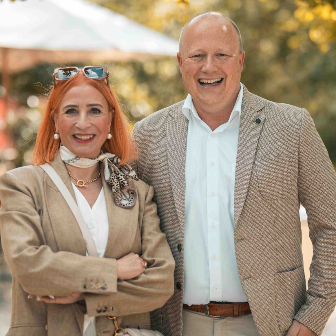 Peter Zens und Margit Schmitz gemeinsam