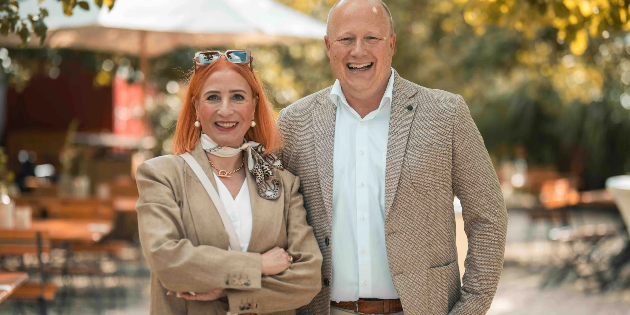 Peter Zens und Margit Schmitz gemeinsam