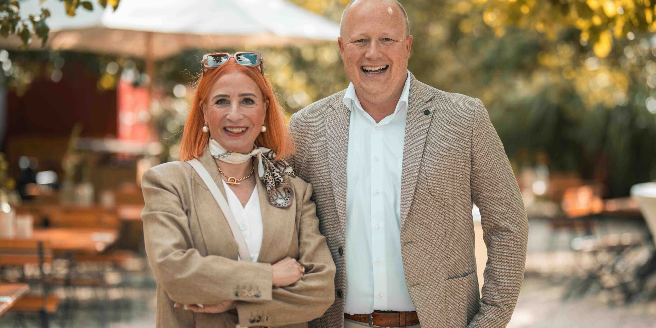 Peter Zens und Margit Schmitz gemeinsam