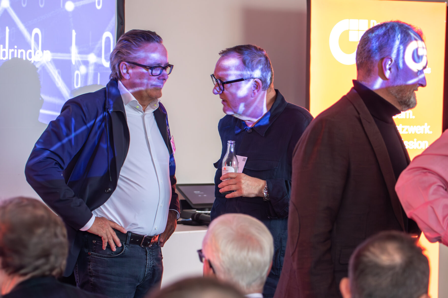 Austausch der Gäste