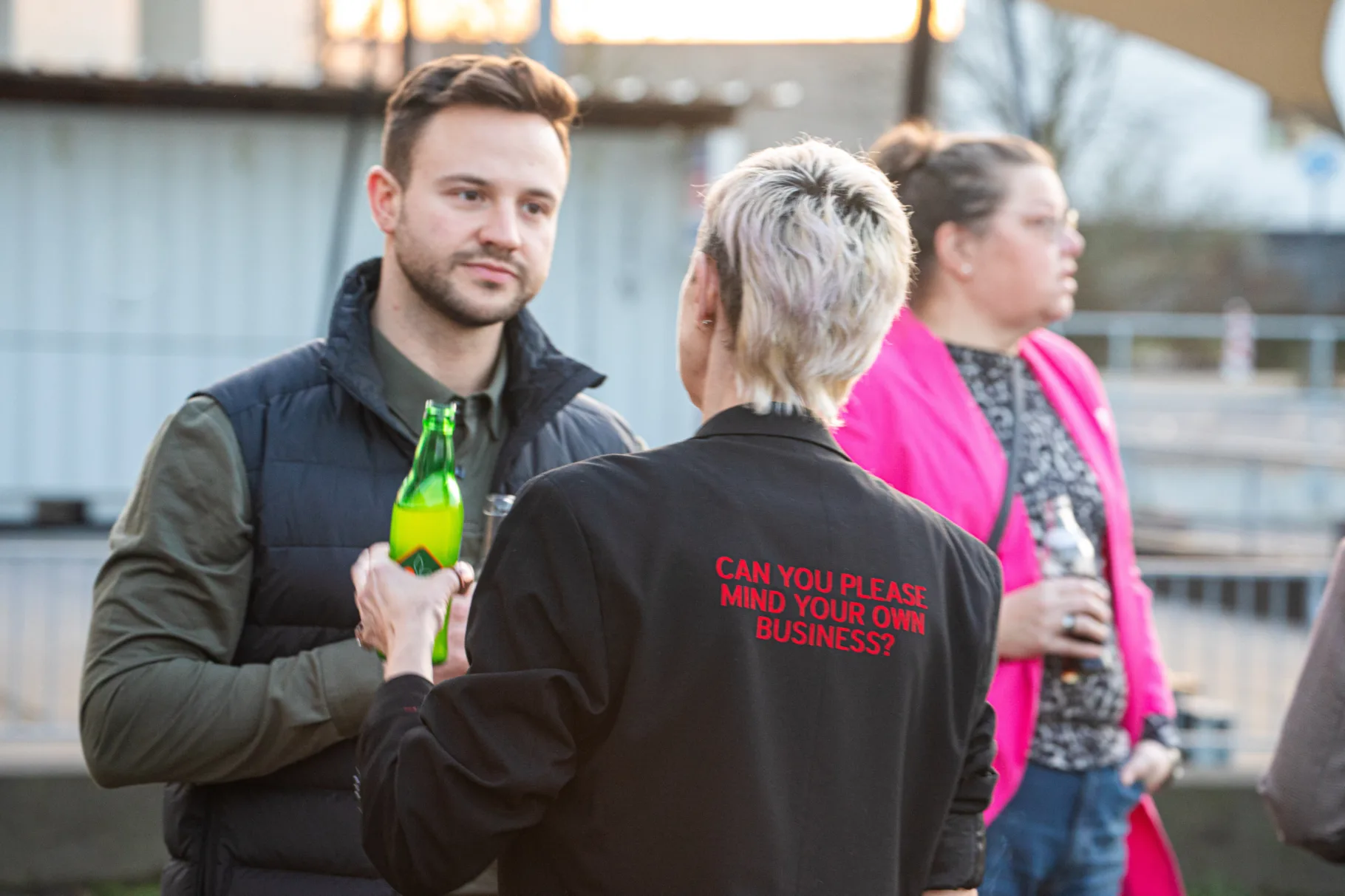 Gäste im Austausch