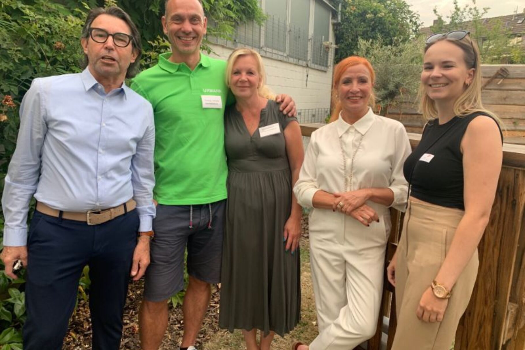Michael Schmitt, Thomas Urmann, Sylke Urmann, Margit Schmitz und Luisa Wenzel