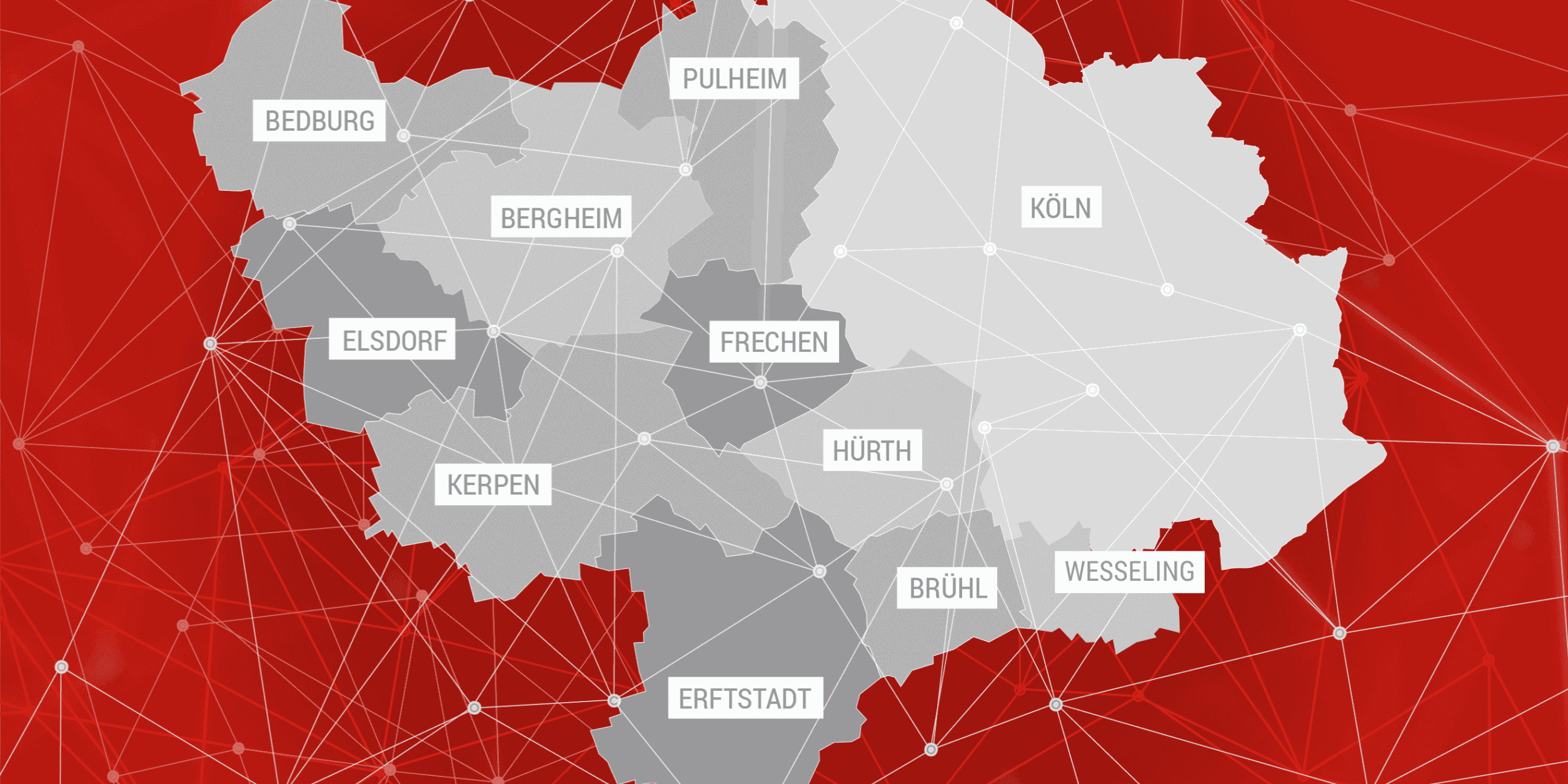 Karte Köln, Rhein-Erft-Kreis