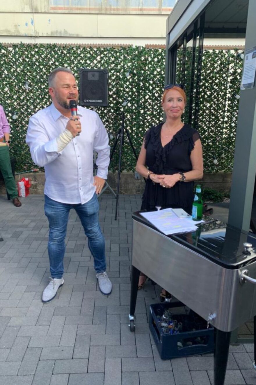 André Urban und Margit Schmitz