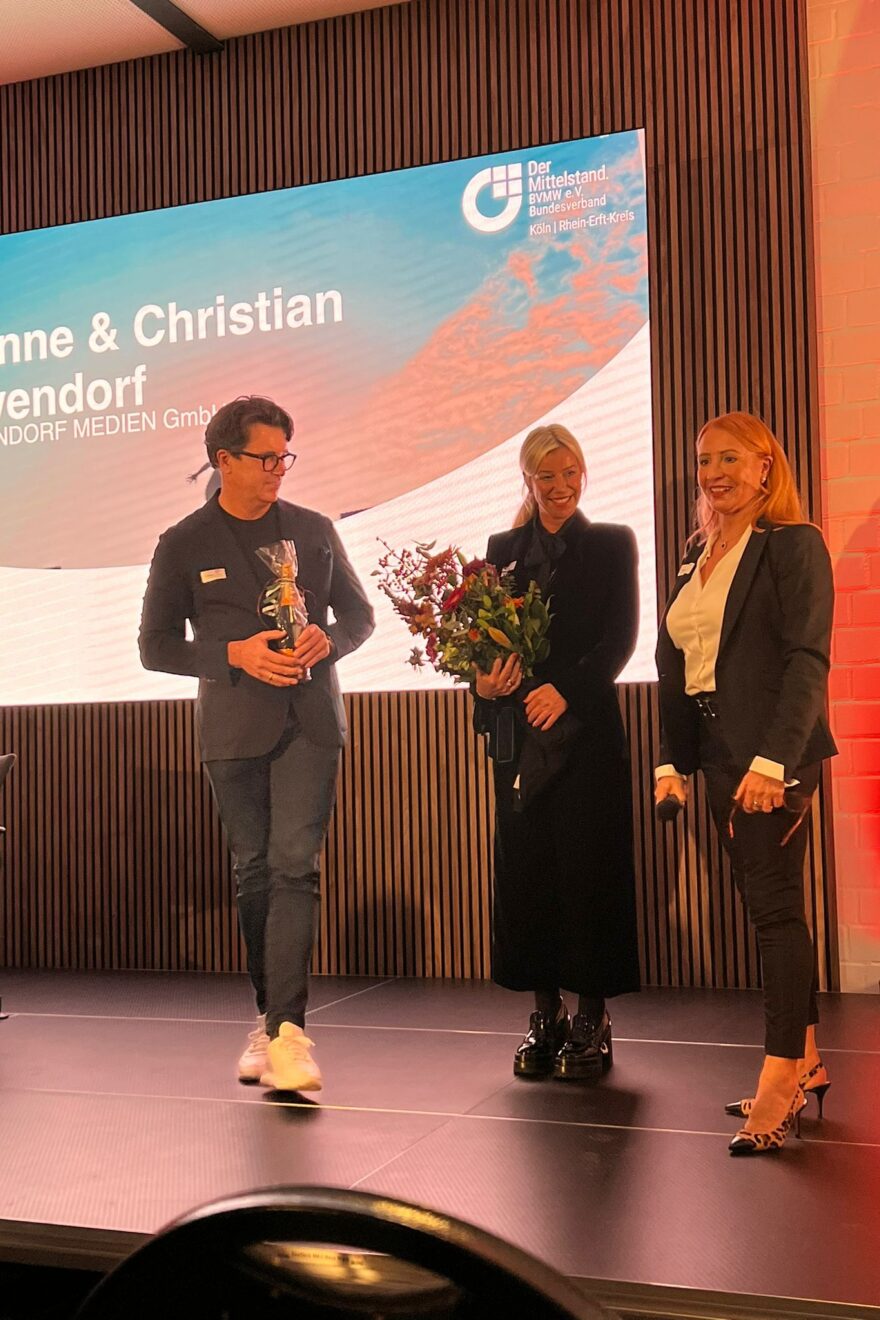 Christian und Yvonne Löwendorf mit Margit Schmitz