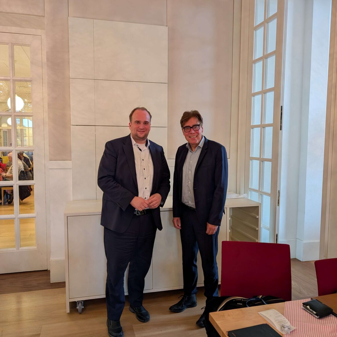 Sebastian Roloff Md B und Achim von Michel BVMW Bayern