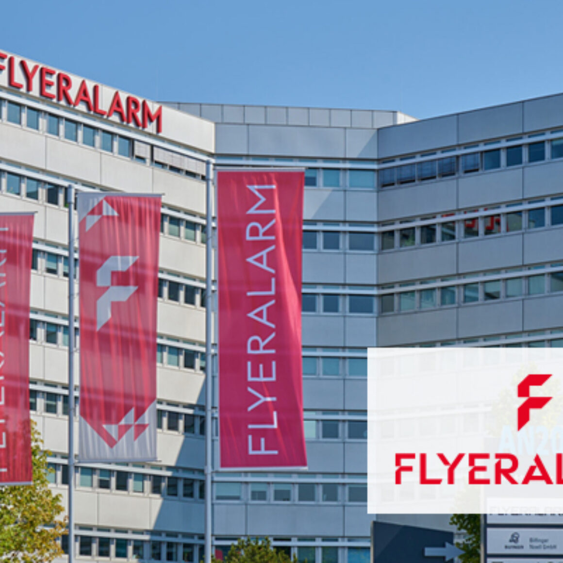 Flyeralarm Firmengebäude