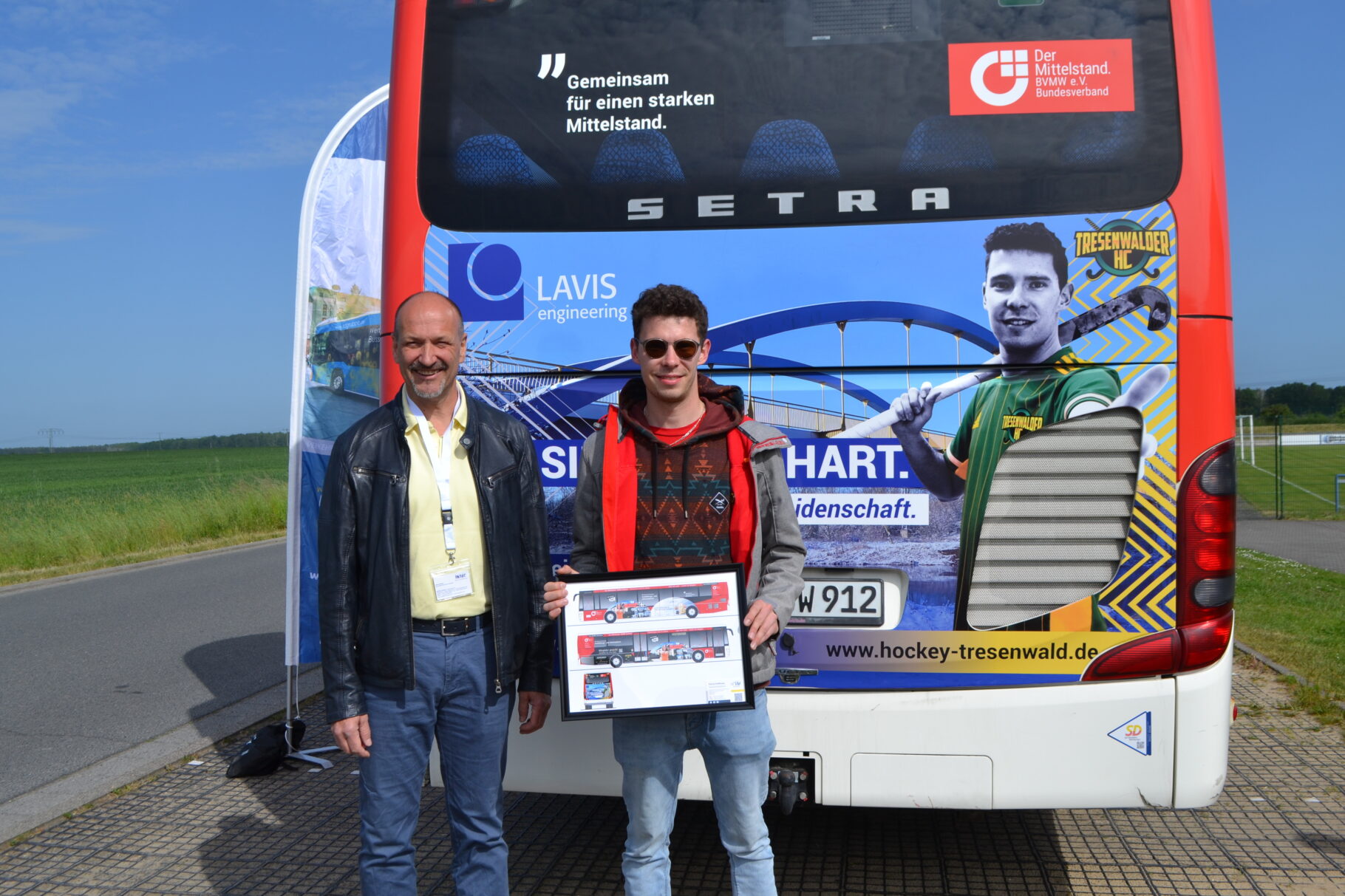 Rückseite erster BVMW Bus