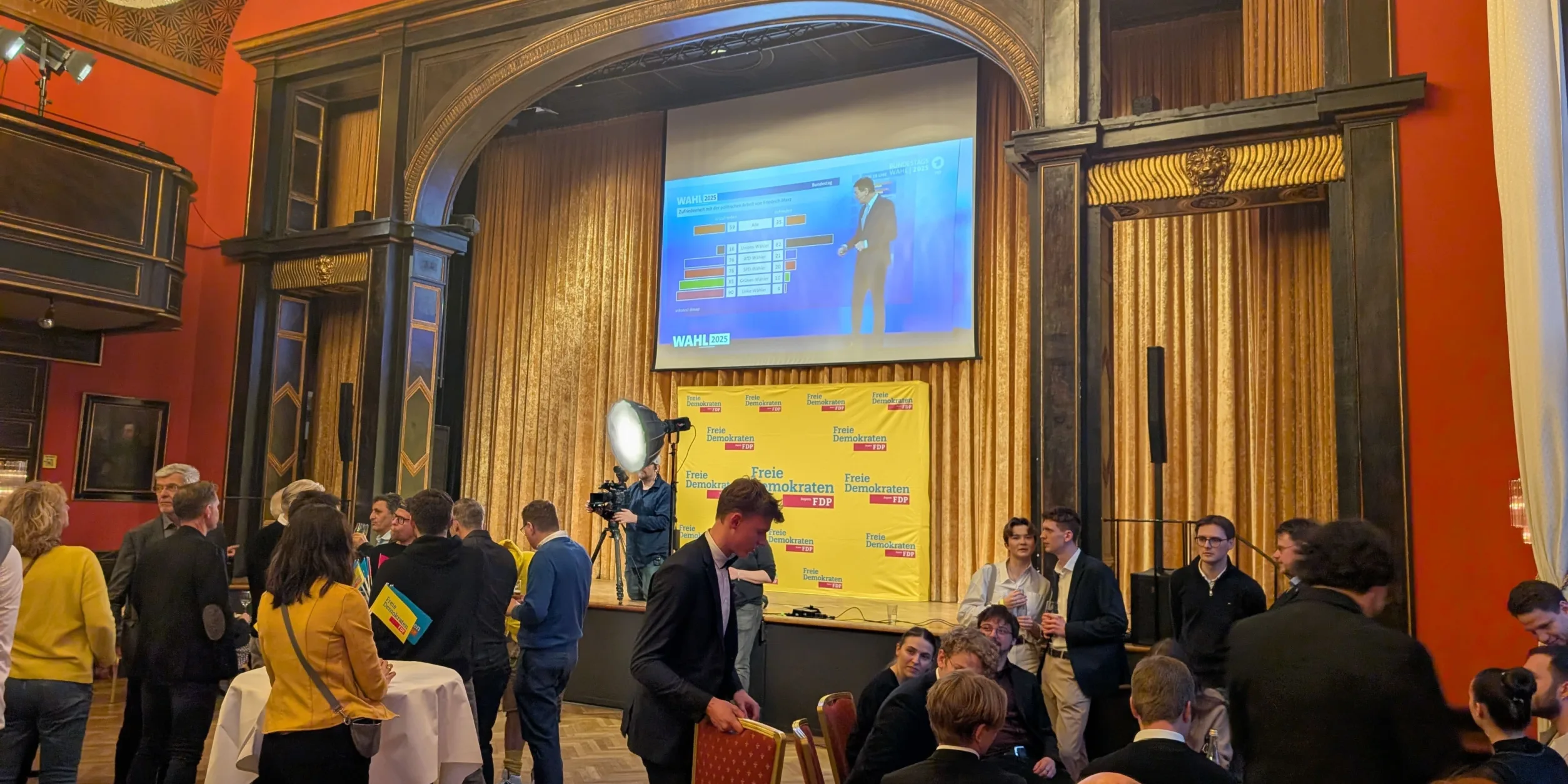 FDP Wahlveranstaltung Bundestagswahl 2025 (Bild: BVMW Bayern)