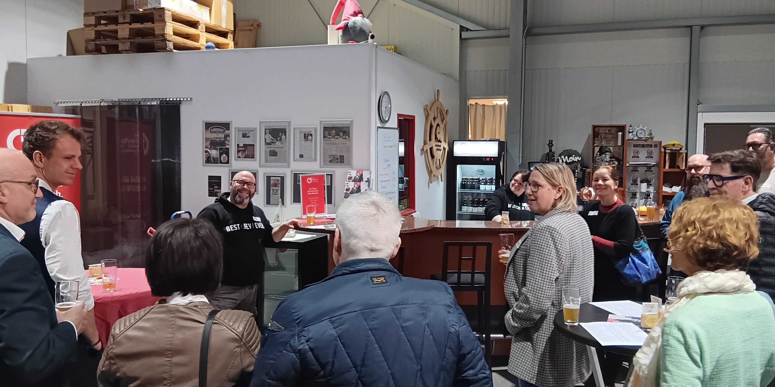 Mittelstand beim klönen