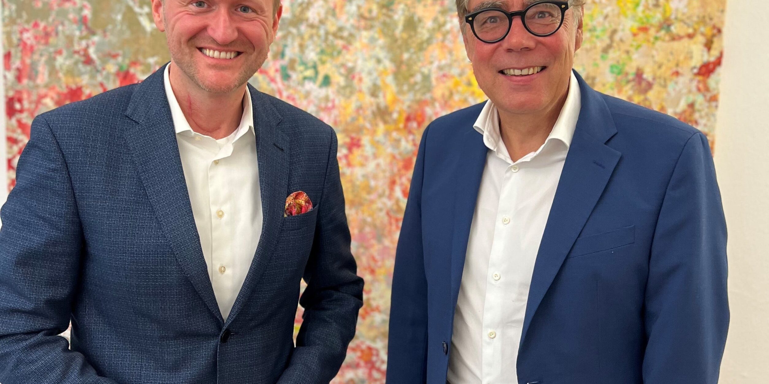 v.l.: Dr. Wolfgang Stefinger (MdB) mit Achim von Michel