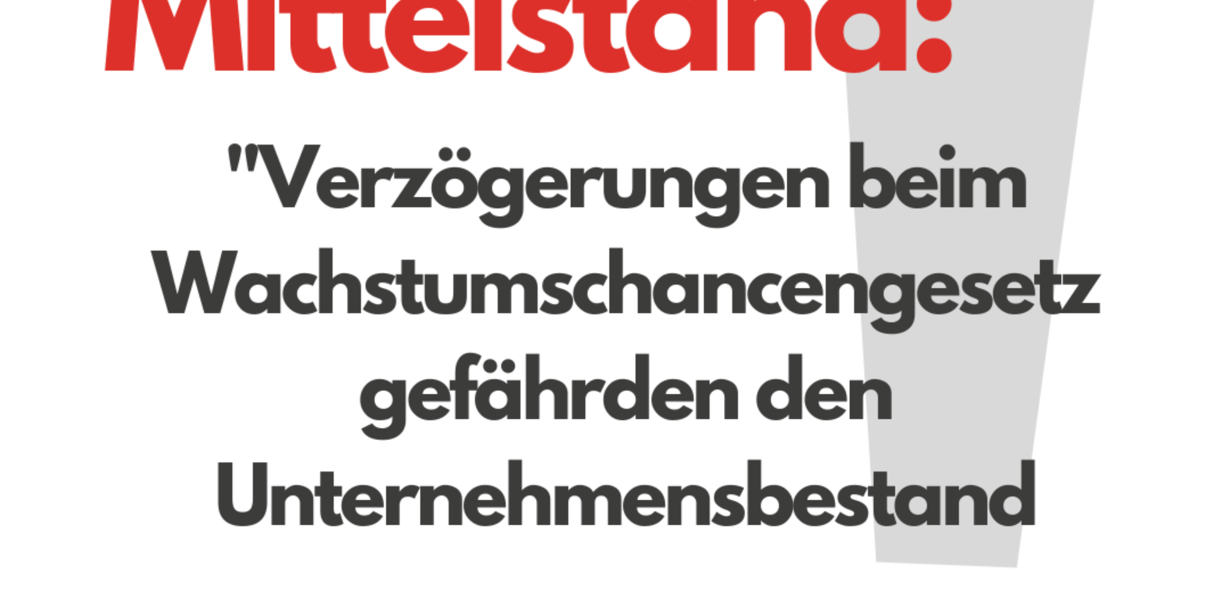 #Wachstumschancengesetz