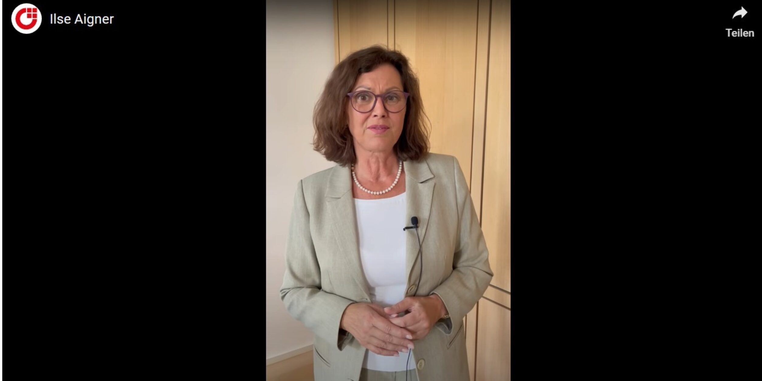 Ilse Aigner Mittelstand Statement