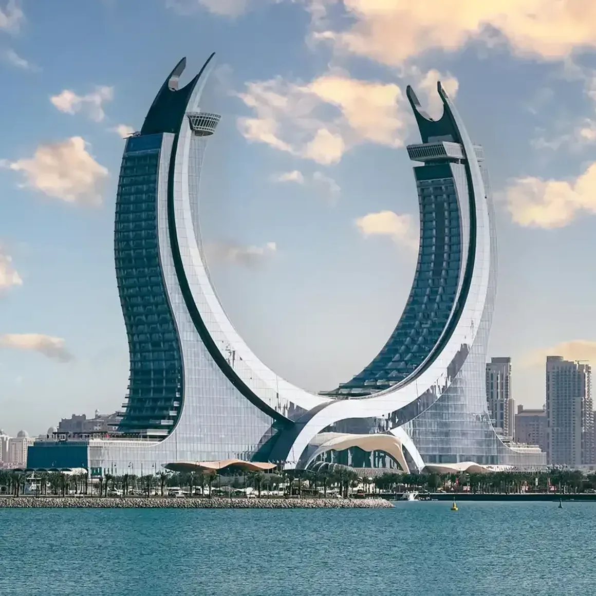 Katara Towers (Crescent Tower Lusail), Qatar