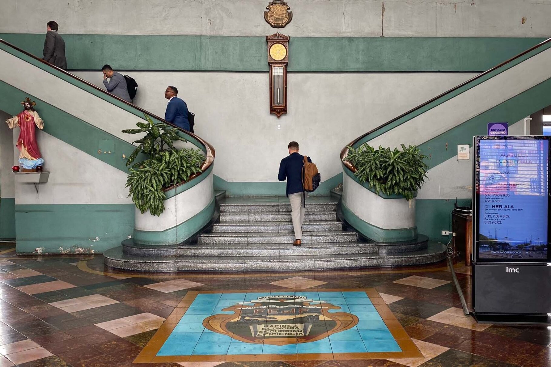 Markterkundungsreise Costa Rica Panama, Außentermin Eisenbahn San José