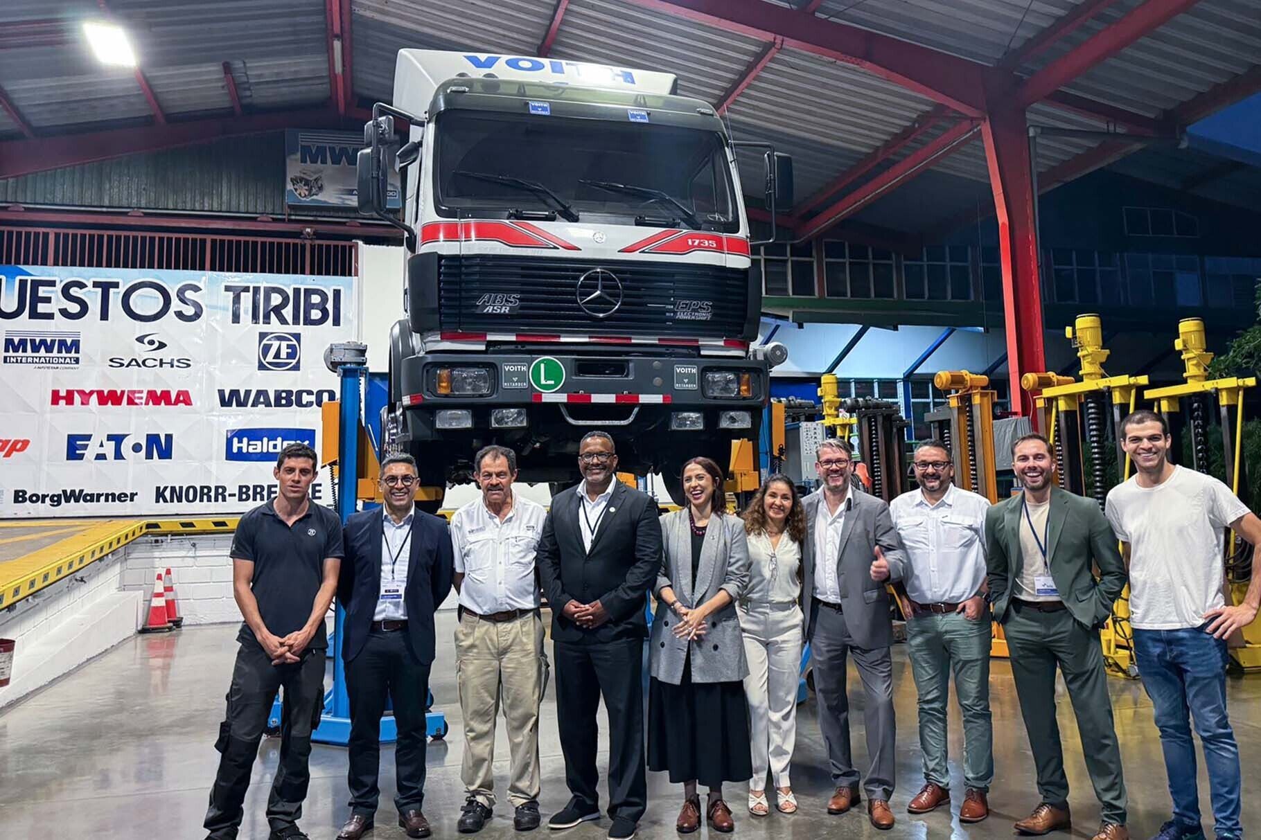 Markterkundungsreise Costa Rica Panama, Außentermin Elektromobilität