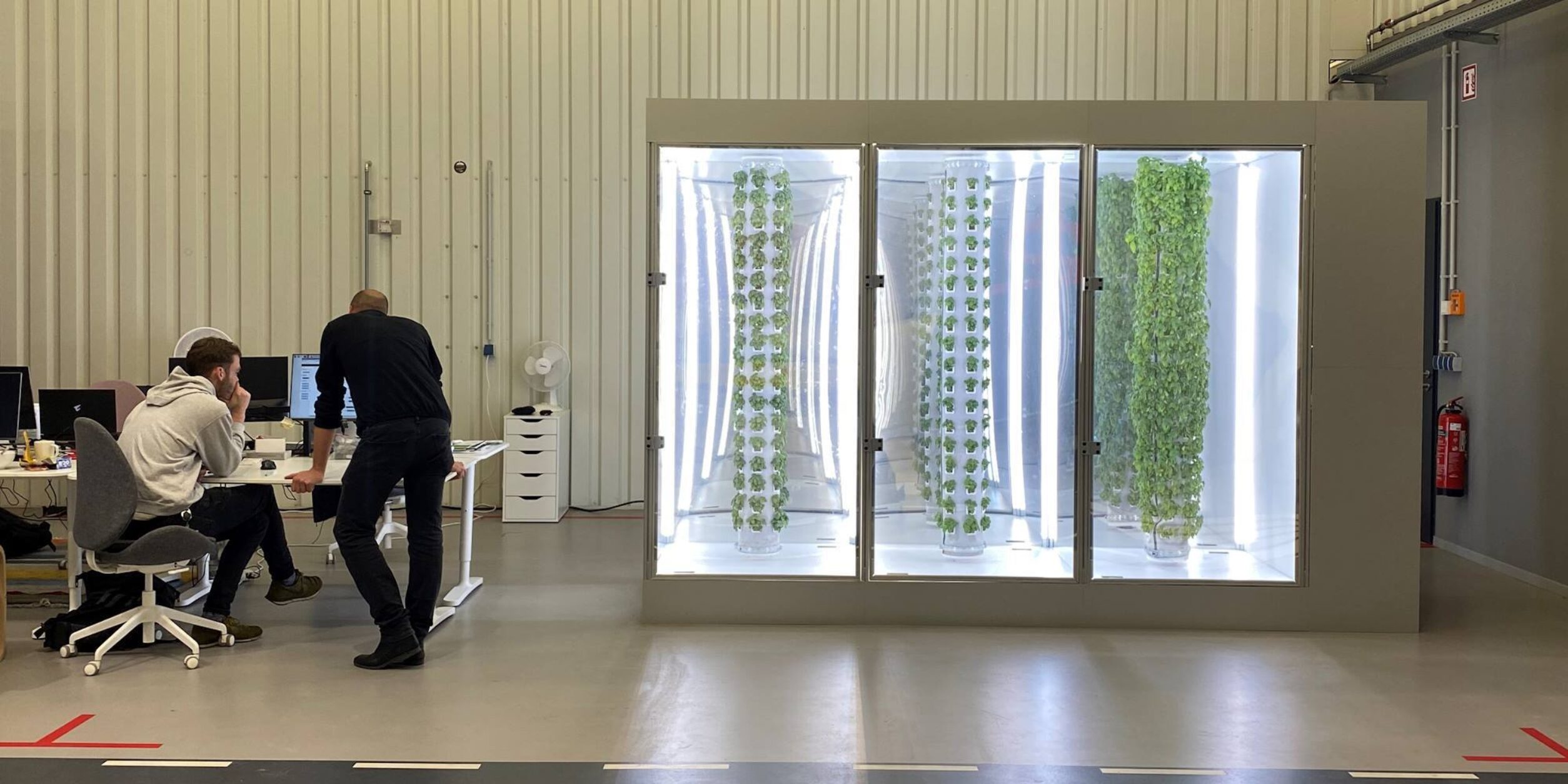Blick ins Entwicklungszentrum von Lite&Fog
