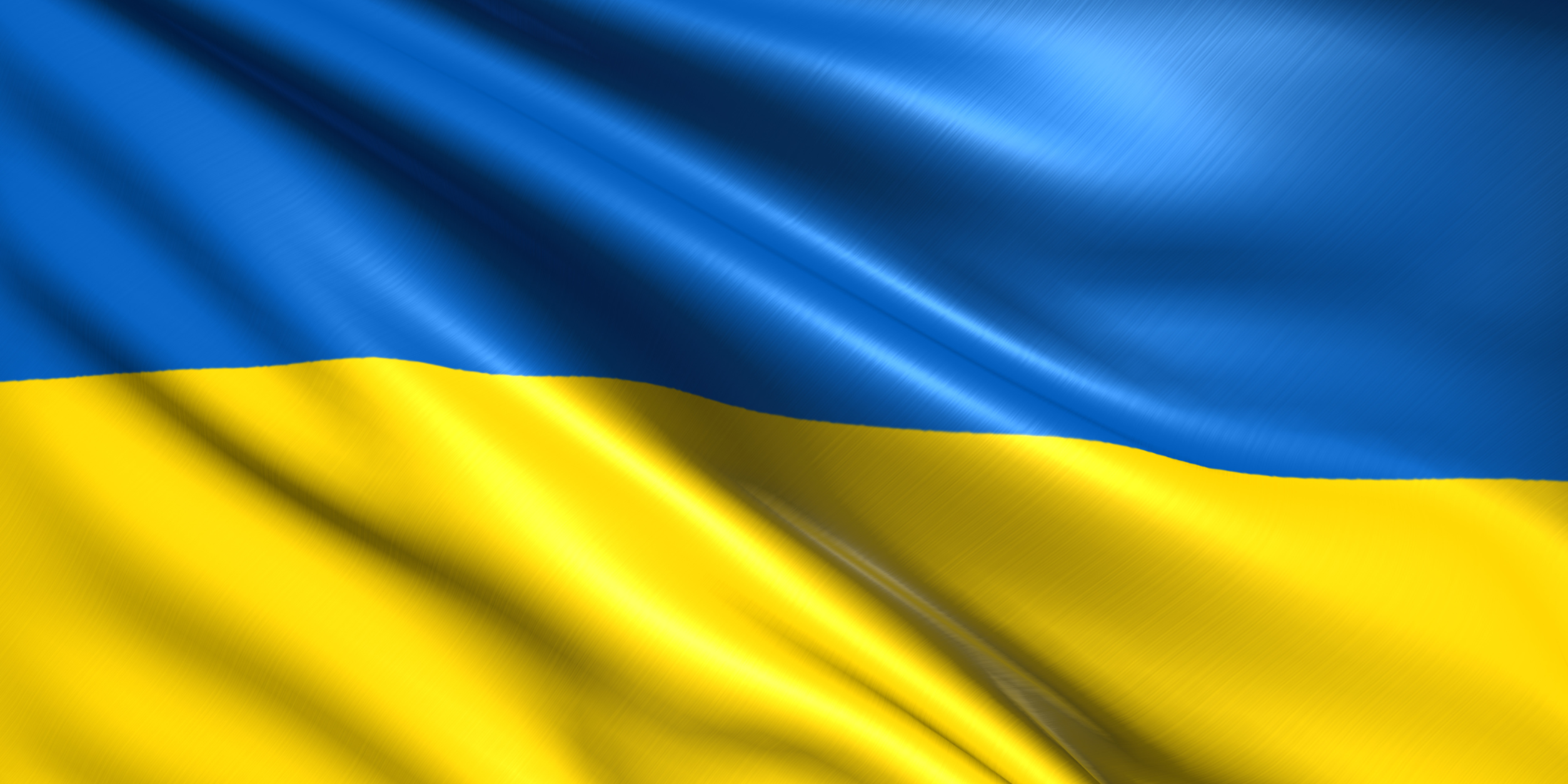 Ukraine Flagge