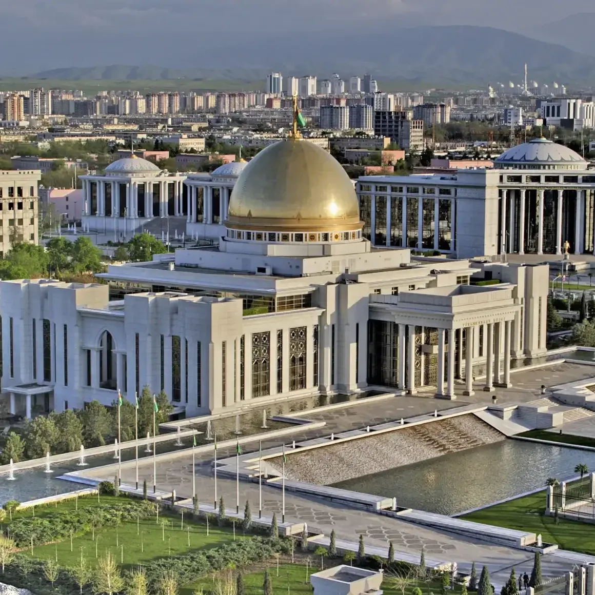 Oghus Khan Palast, Asgabat, Turkmenistan