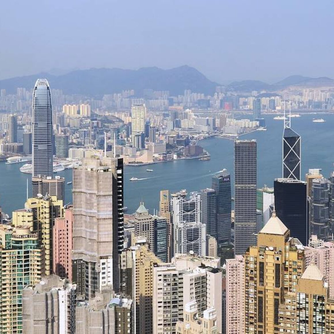 panorama von hongkong