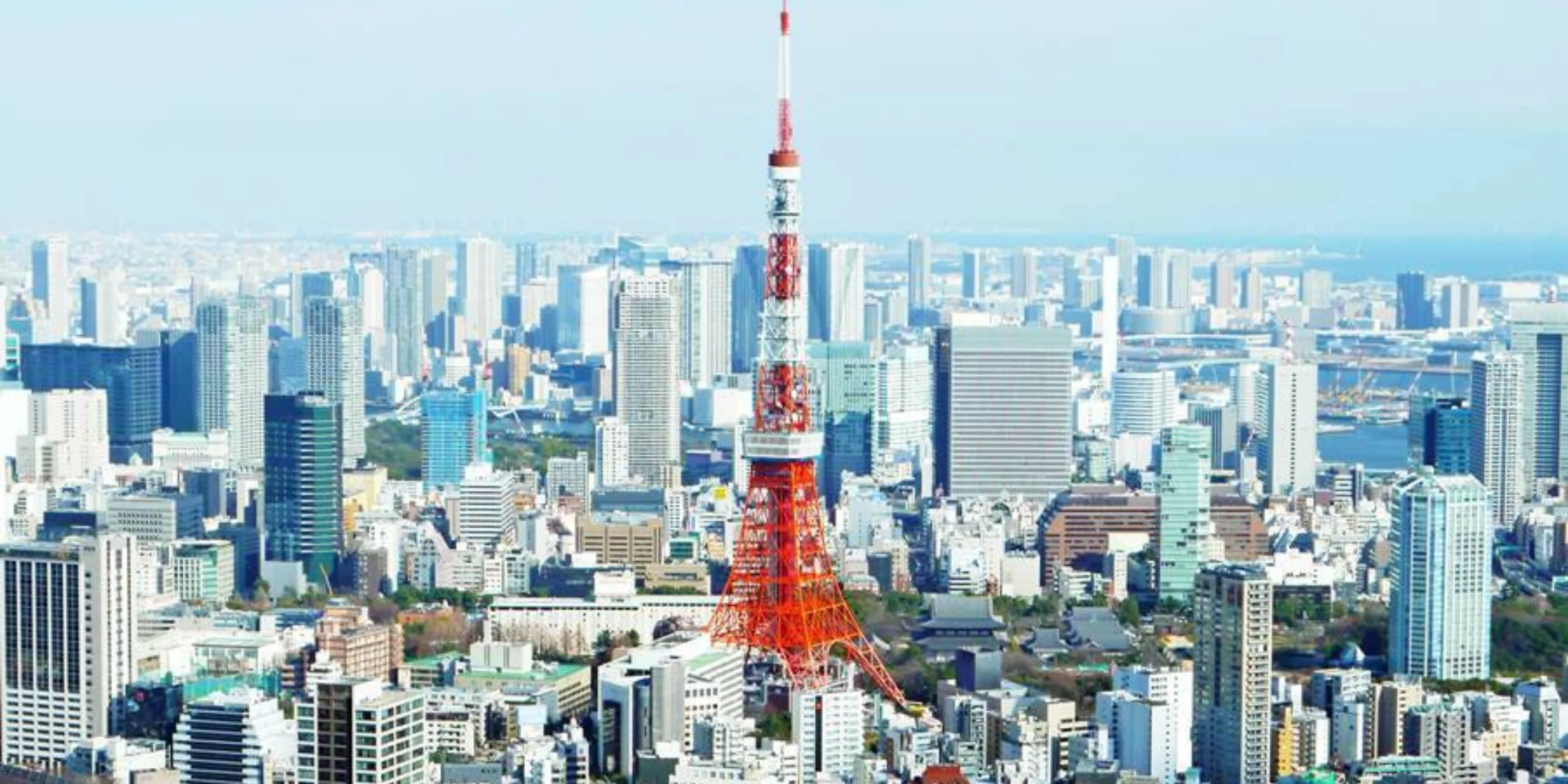 panorama von tokio