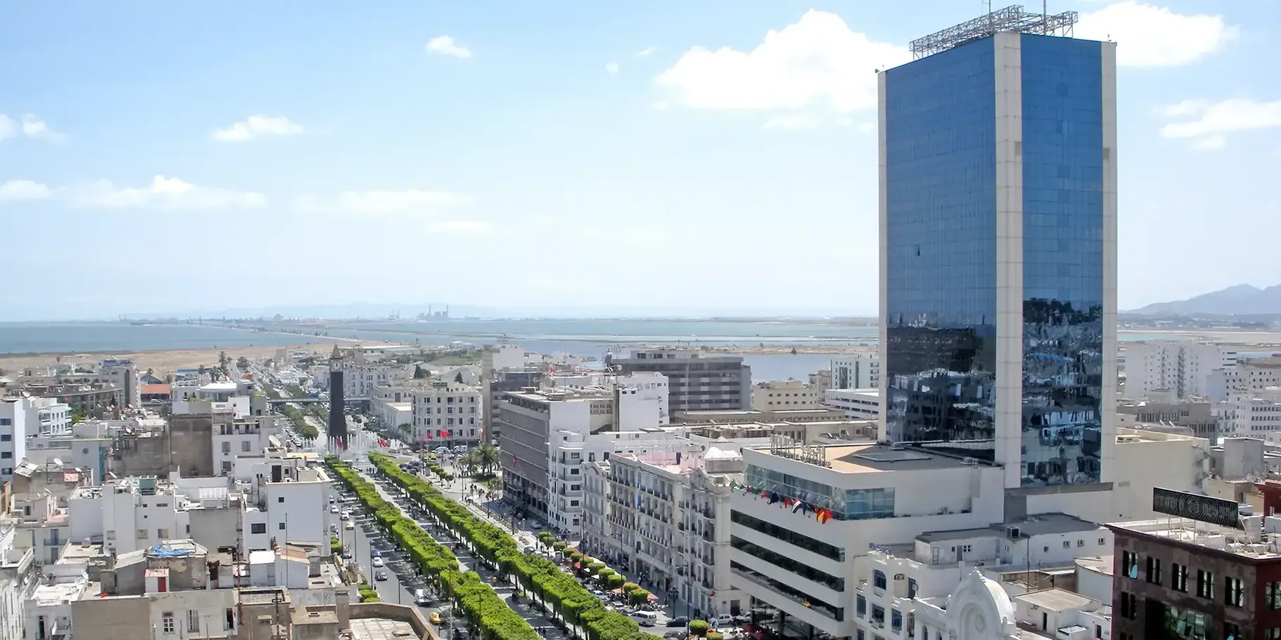 Avenue Habib Bourguiba, Tunis, Tunesien