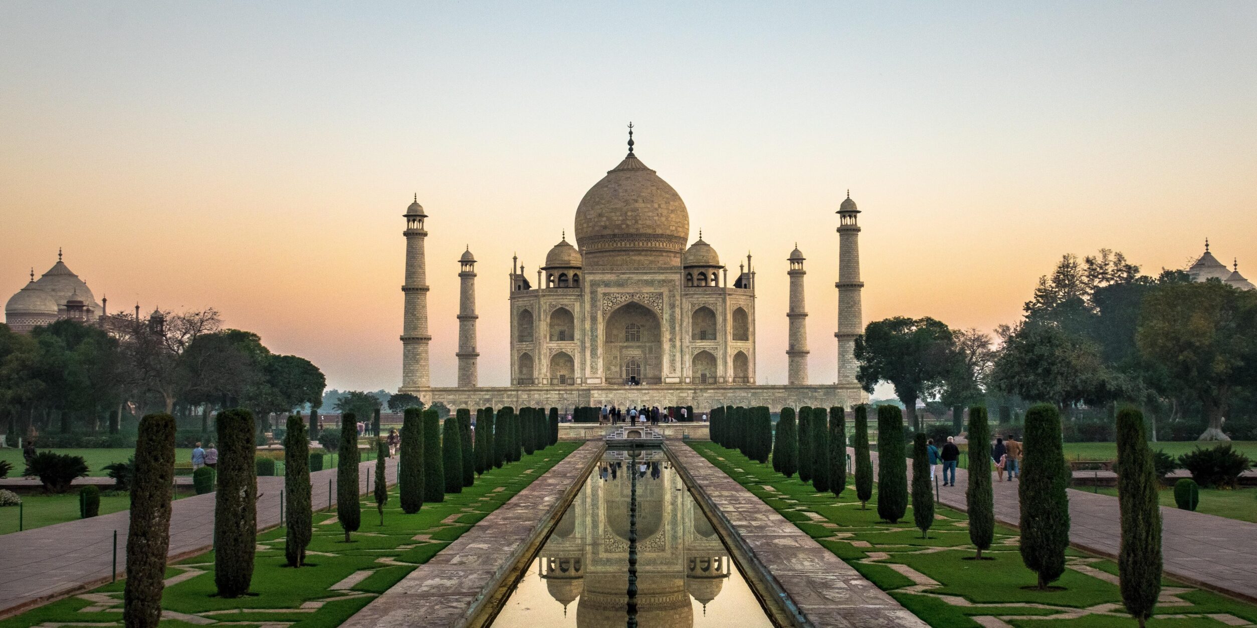 panorama des taj mahal